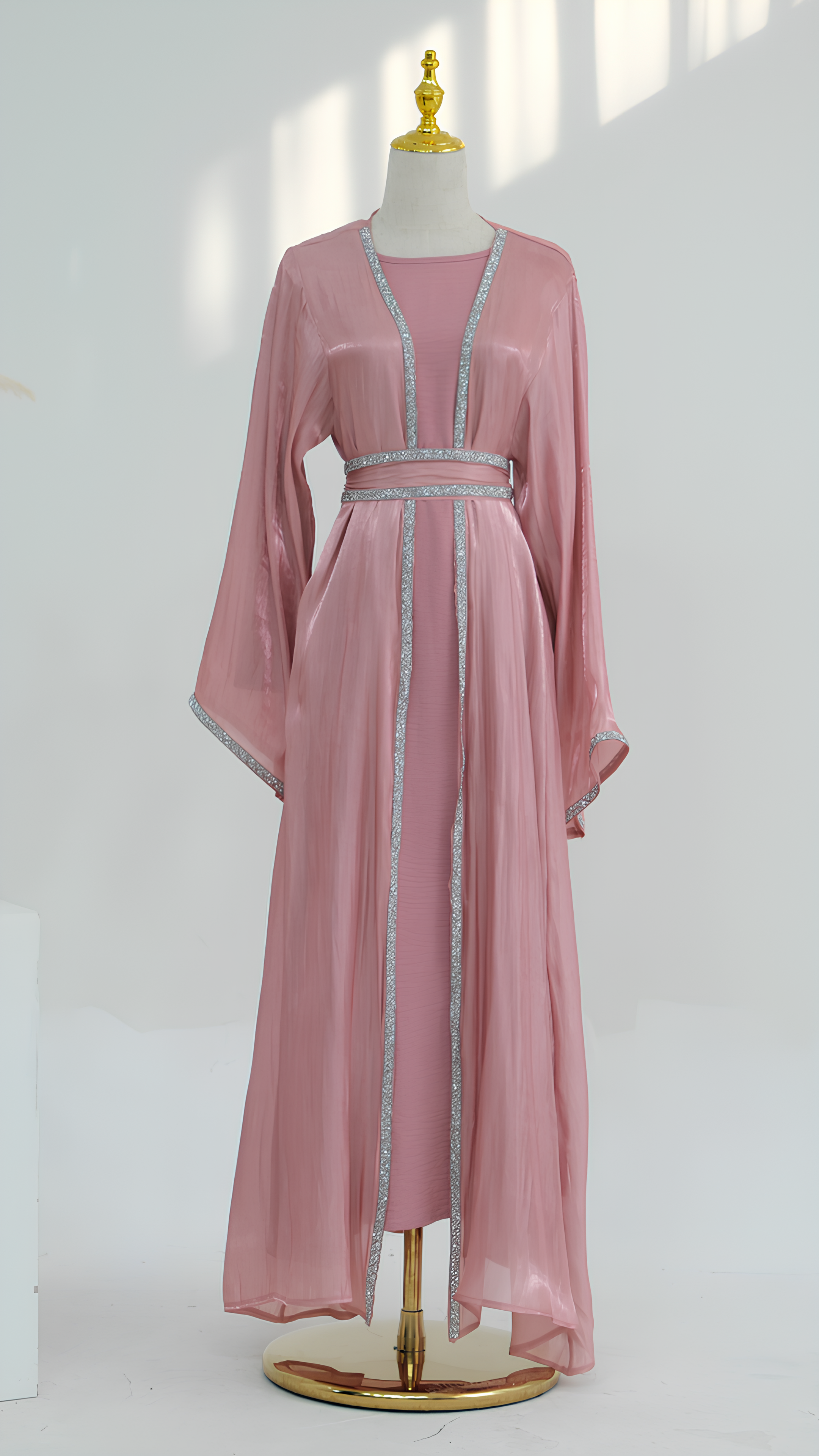 Verdant Elegance Abaya