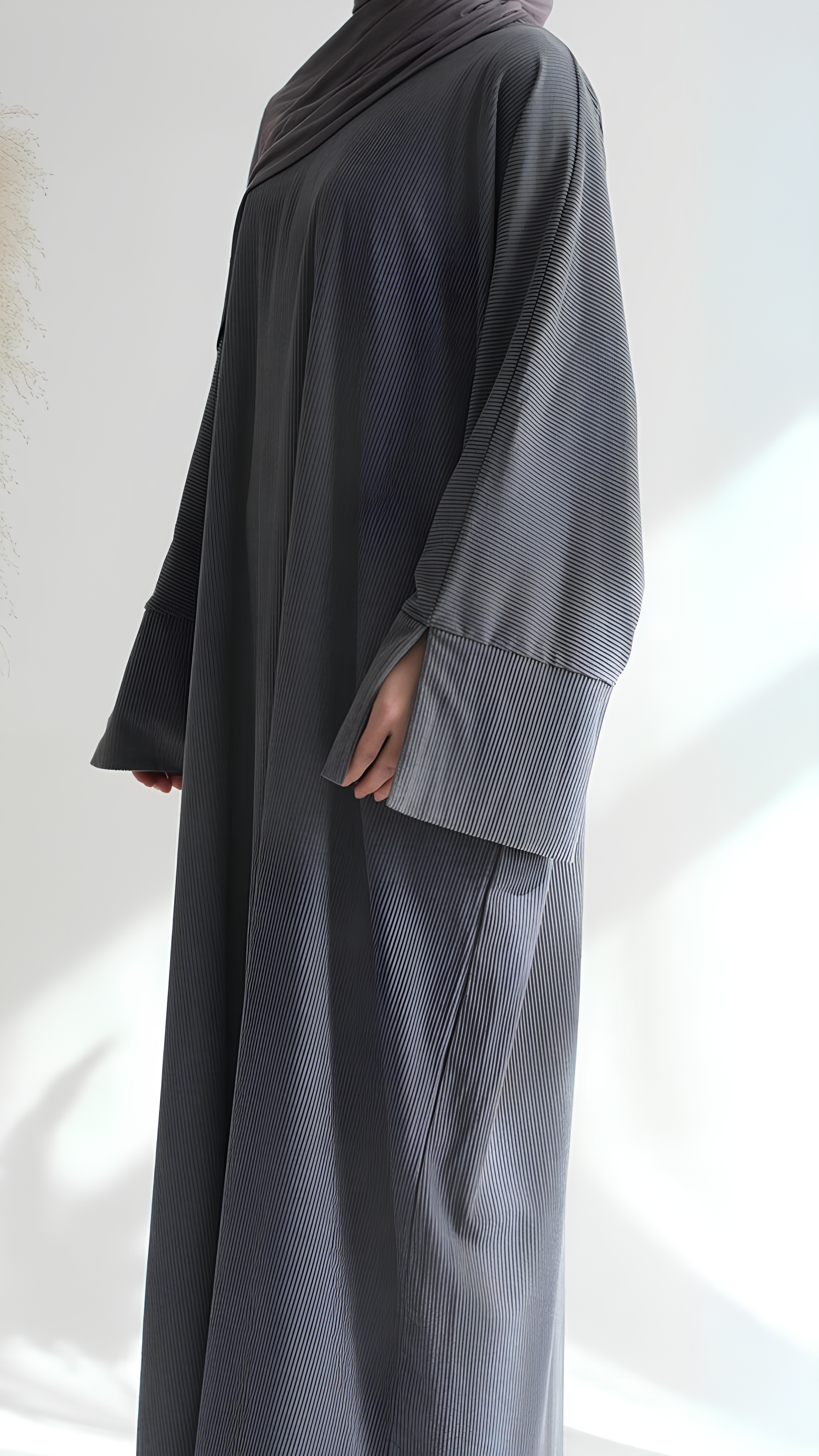 Closed Corduroy Abaya