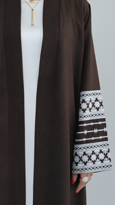 OrientC Embroidered Dress Abaya SMT130 main image 1