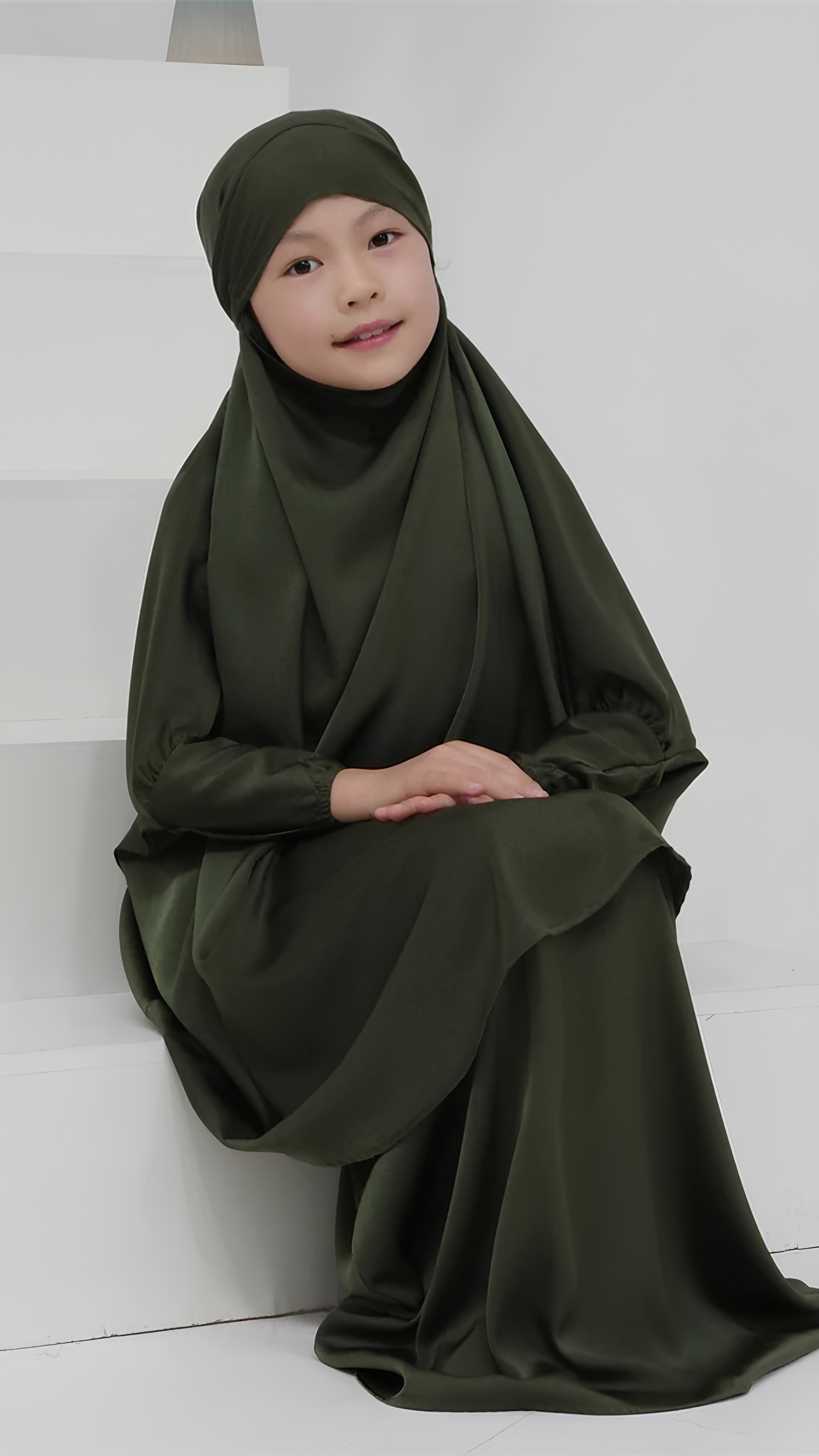 Jilbab 2 pièces pour enfants