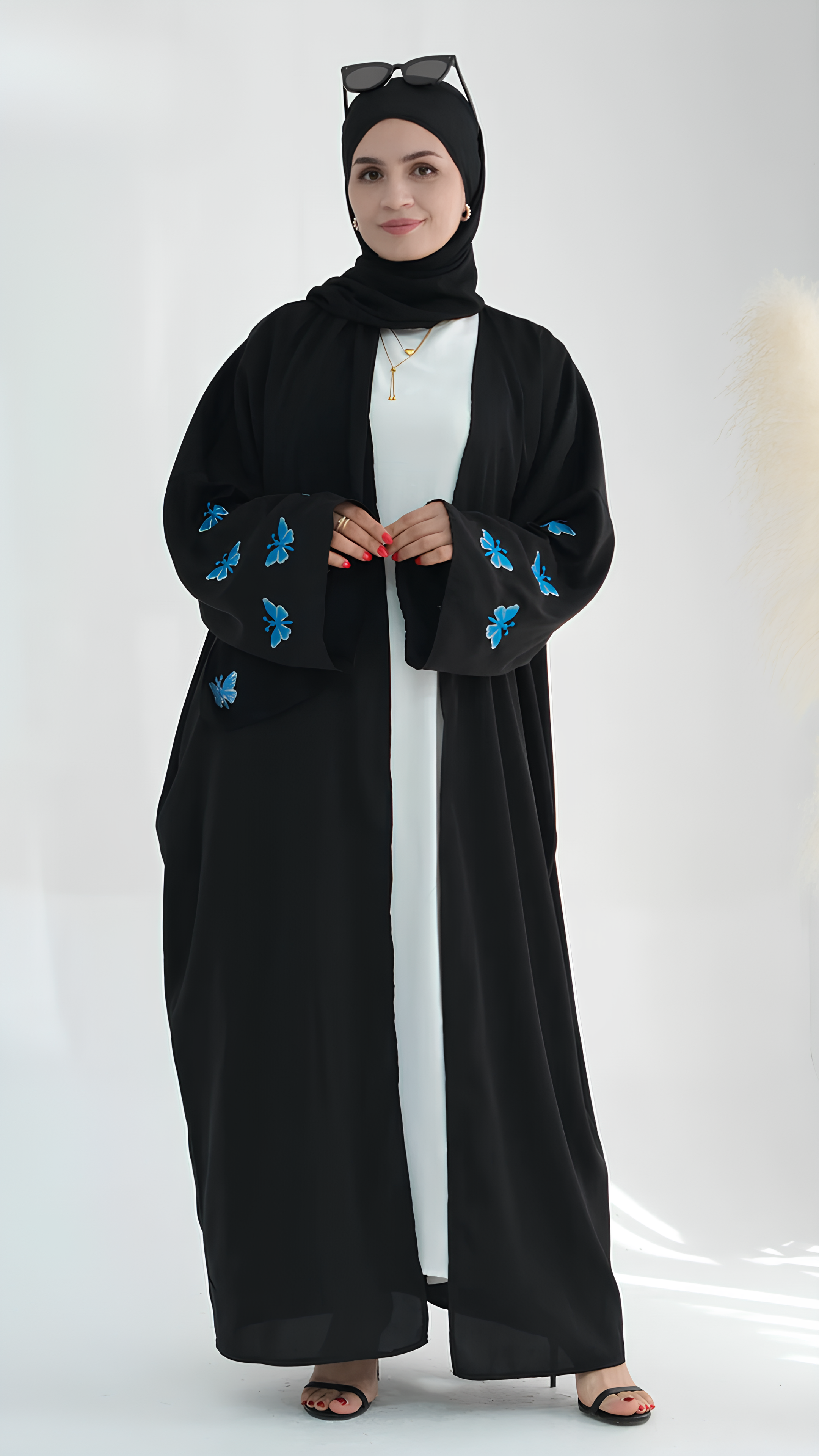 Offene Schmetterlings-Abaya