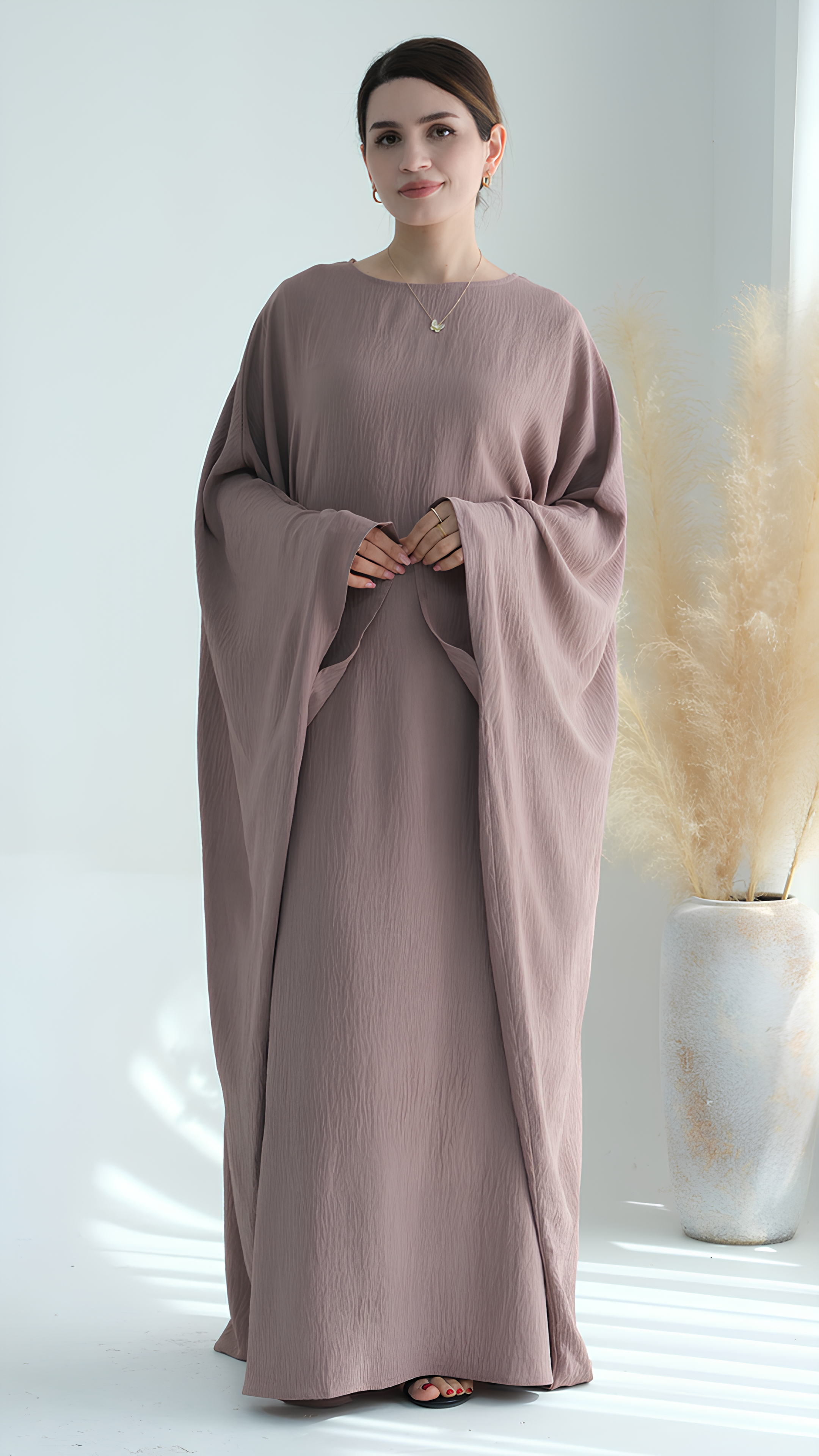 Abaya Papillon Fermée