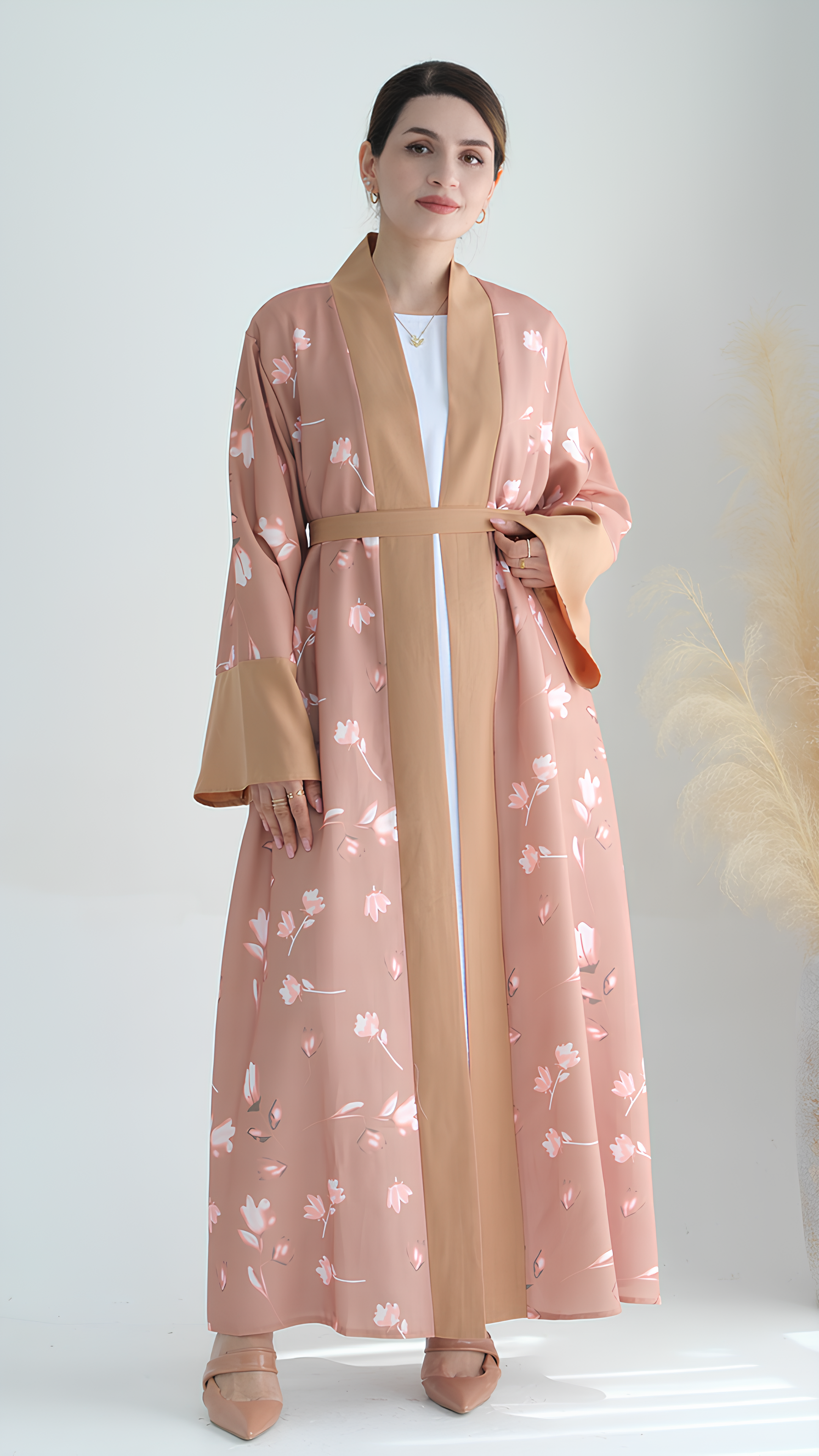 Ethereal Floral Abaya