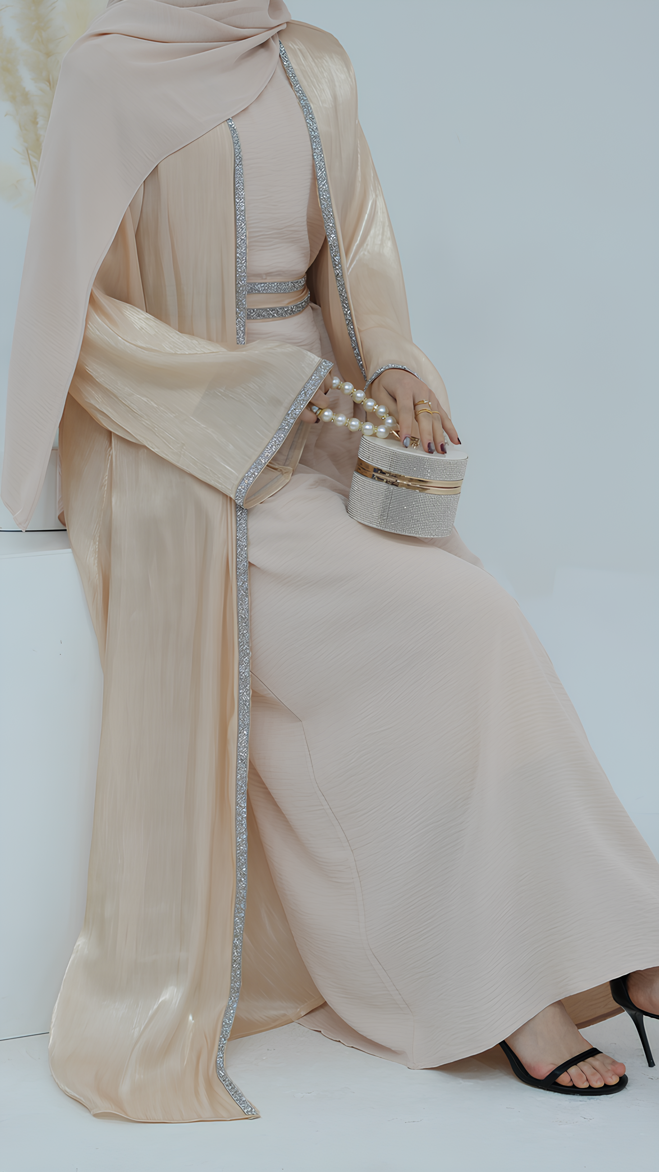 Verdant Elegance Abaya