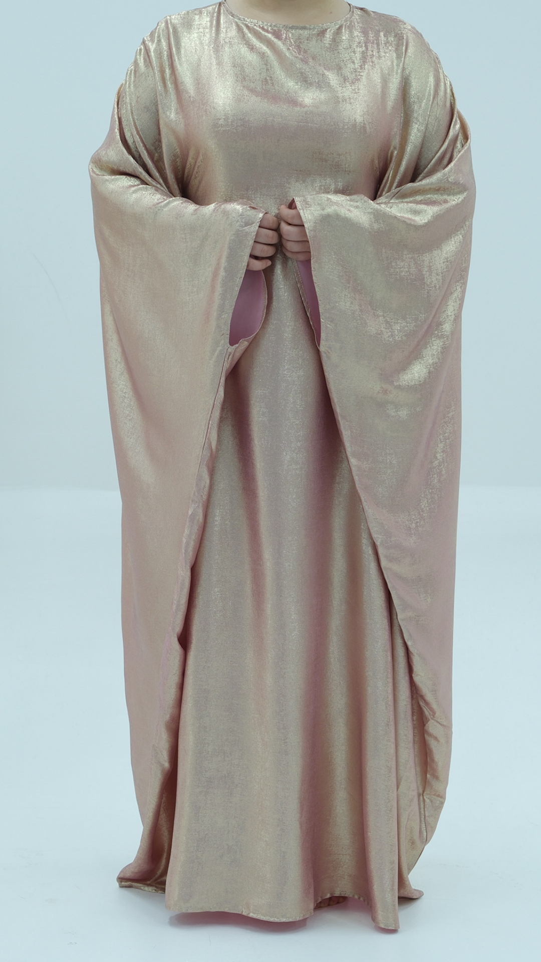 Metallic Butterfly Abaya