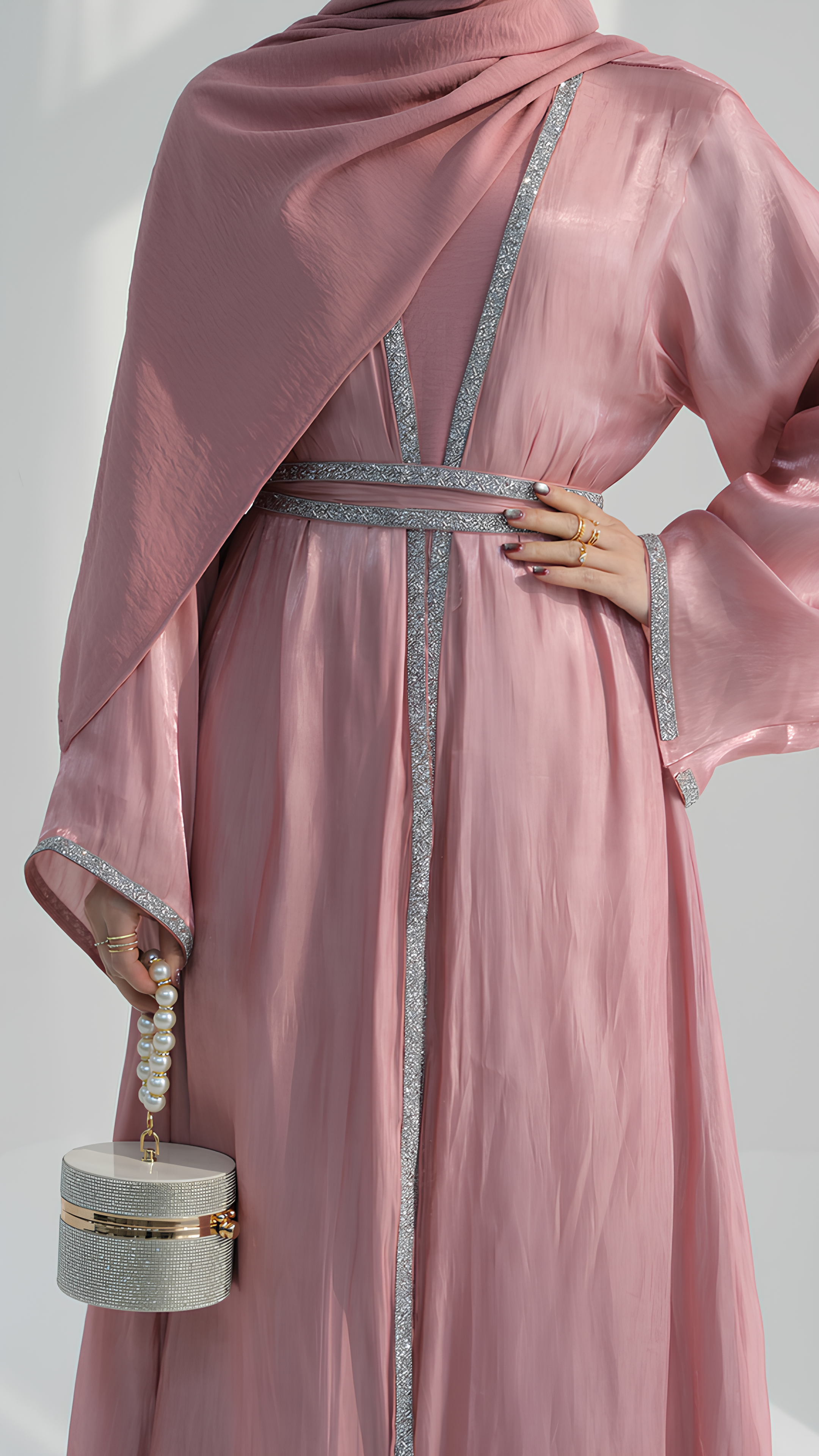 Verdant Elegance Abaya