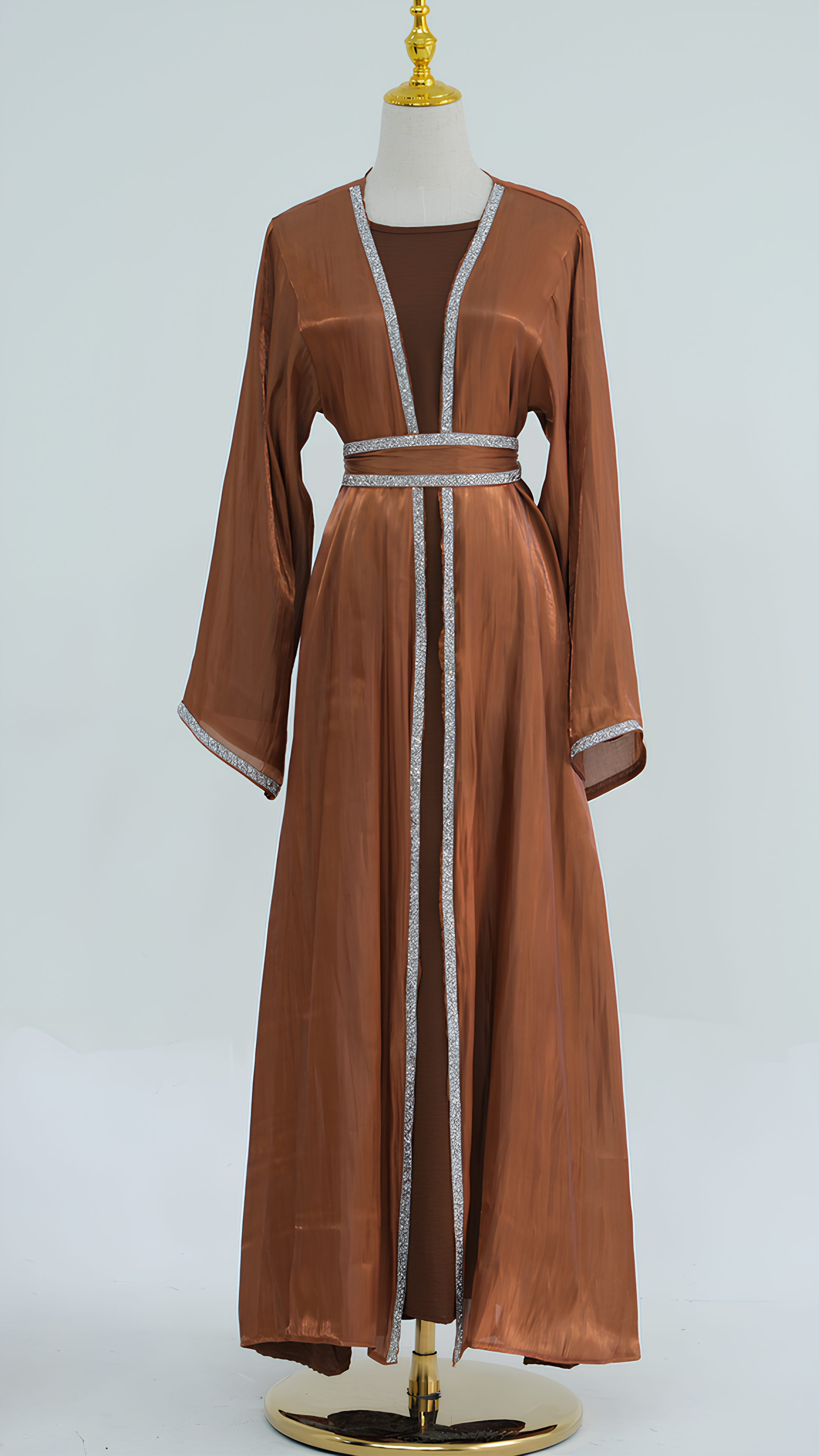 Grüne Eleganz Abaya