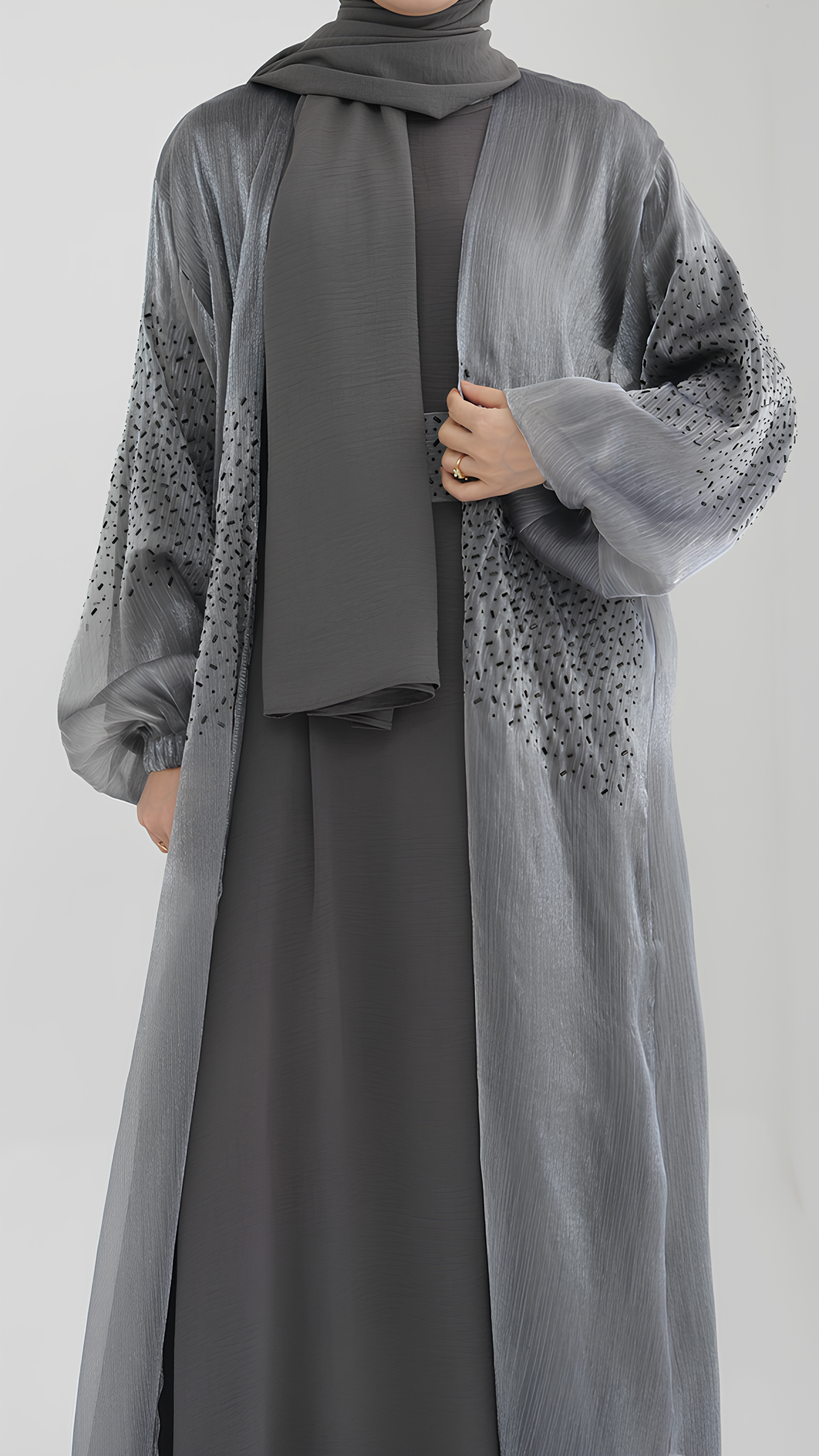 Abaya mit himmlischem Charme