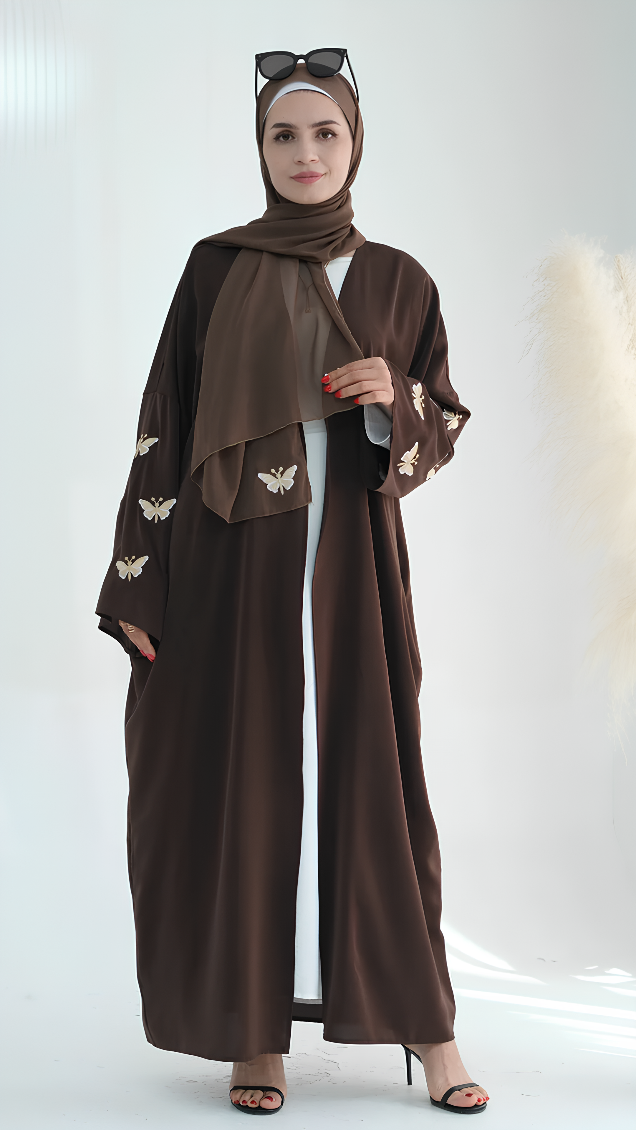 Offene Schmetterlings-Abaya