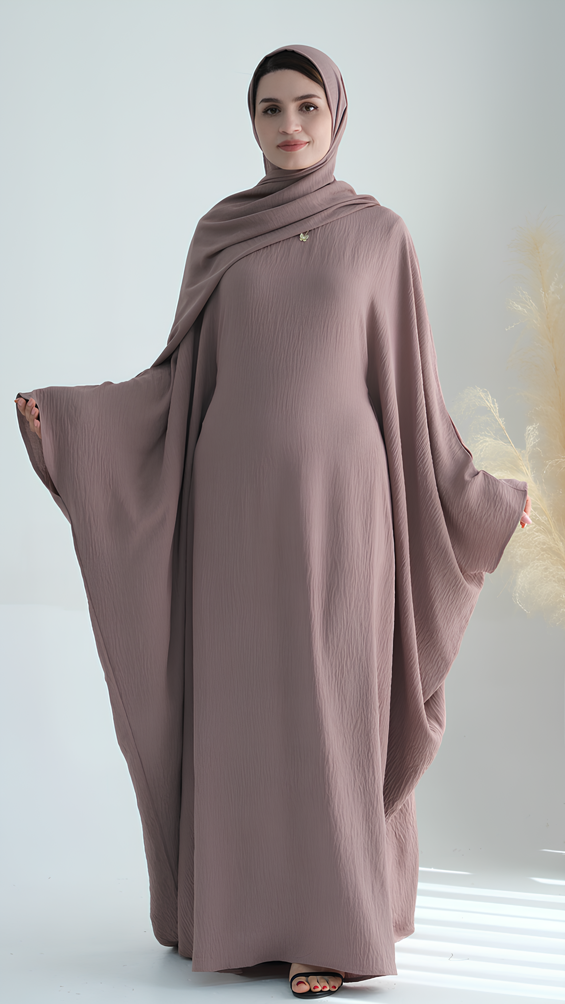 Closed Butterfly Abaya