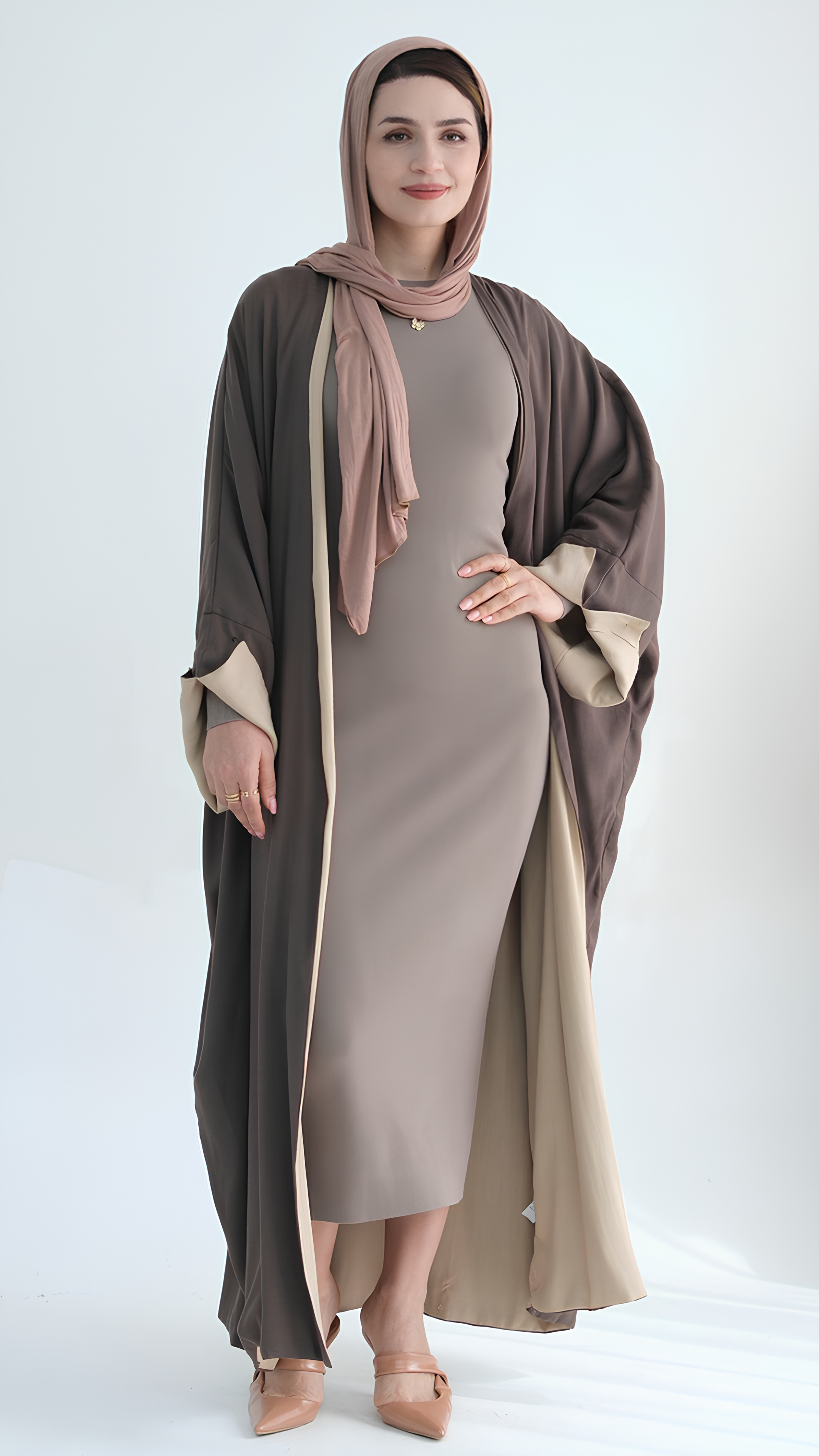 Abaya Grace réversible