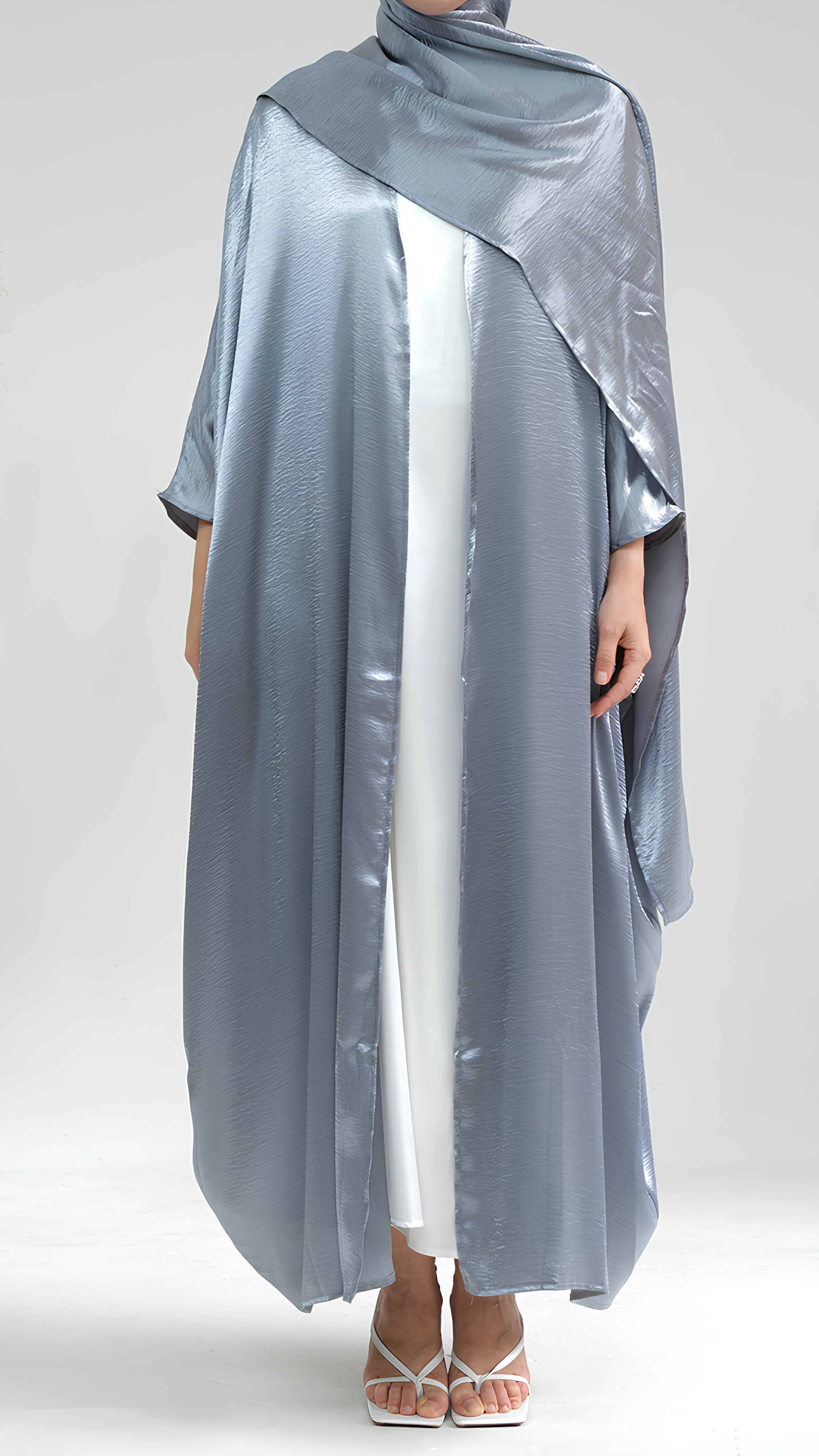 Silken Shadow Abaya