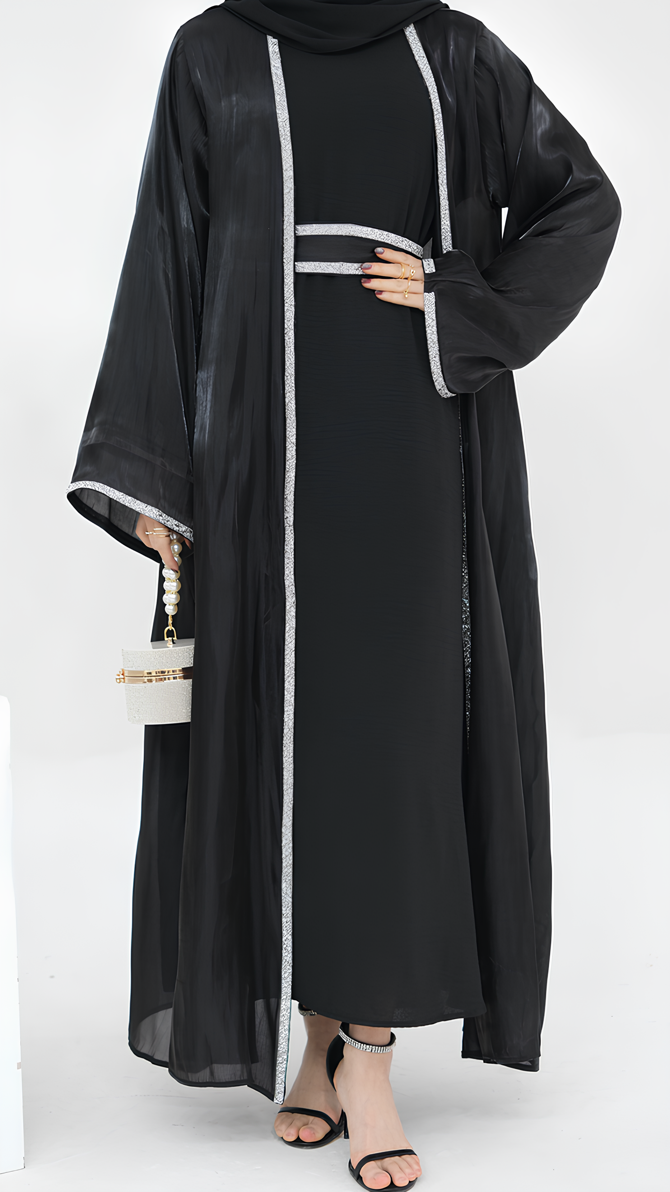 Verdant Elegance Abaya