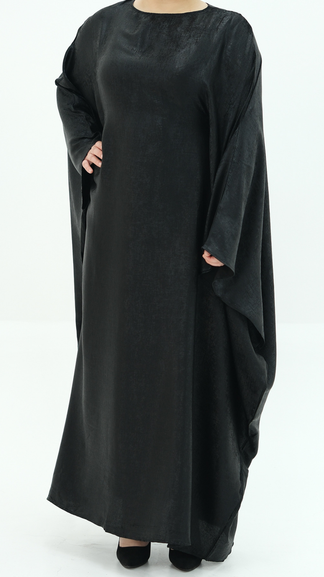 Metallic Butterfly Abaya