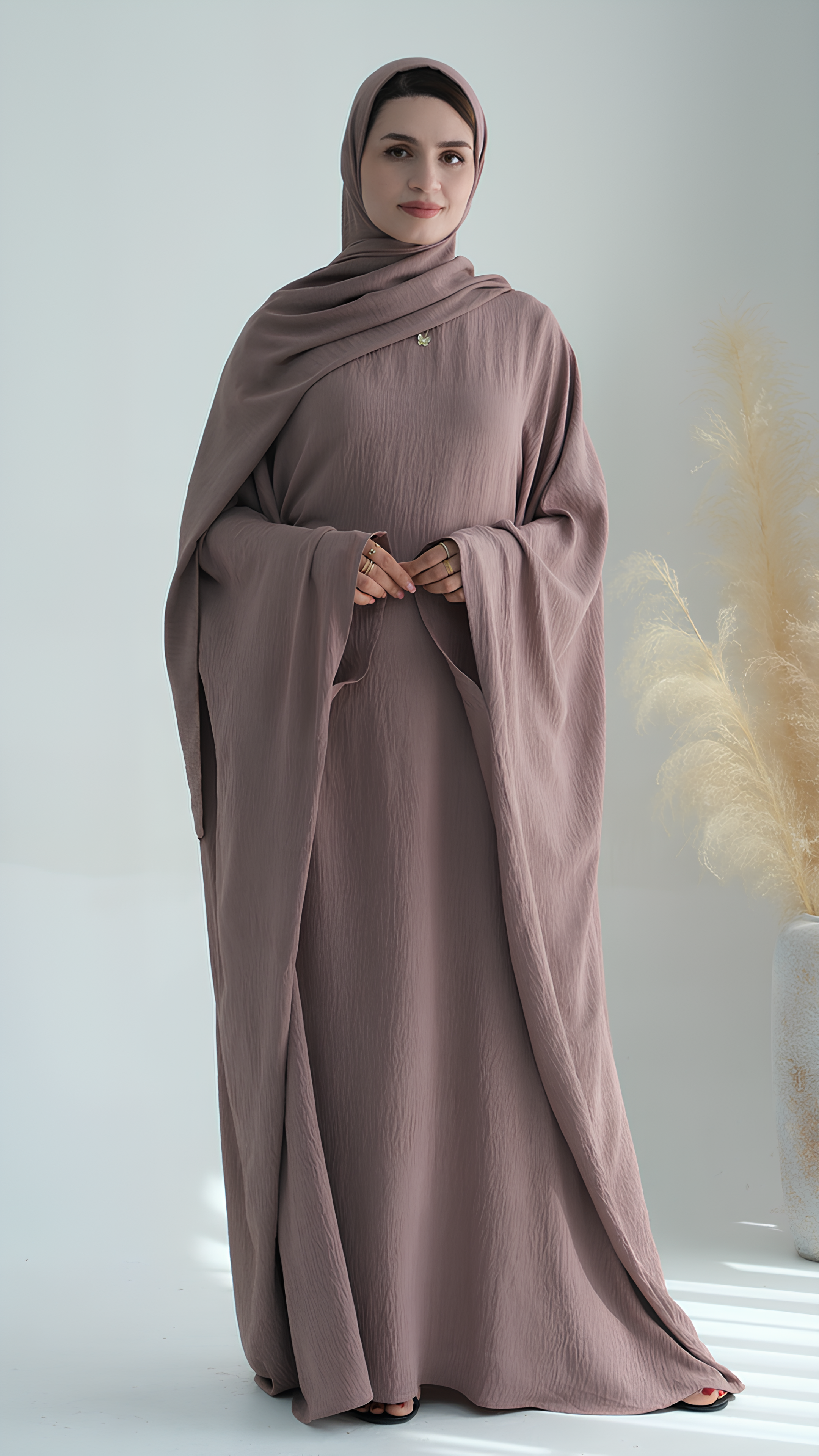 Abaya Papillon Fermée