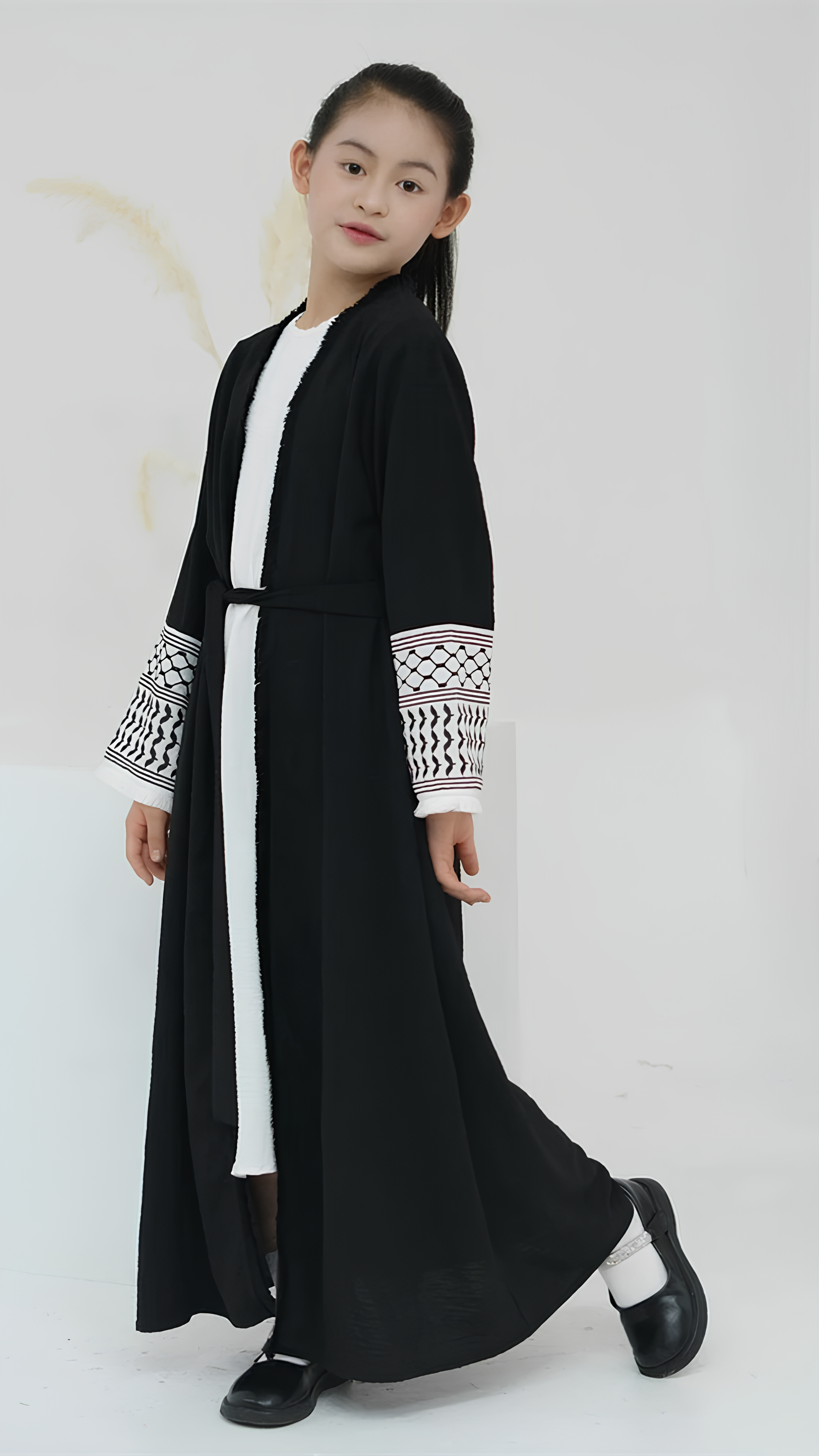 Abaya Keffieh pour enfants