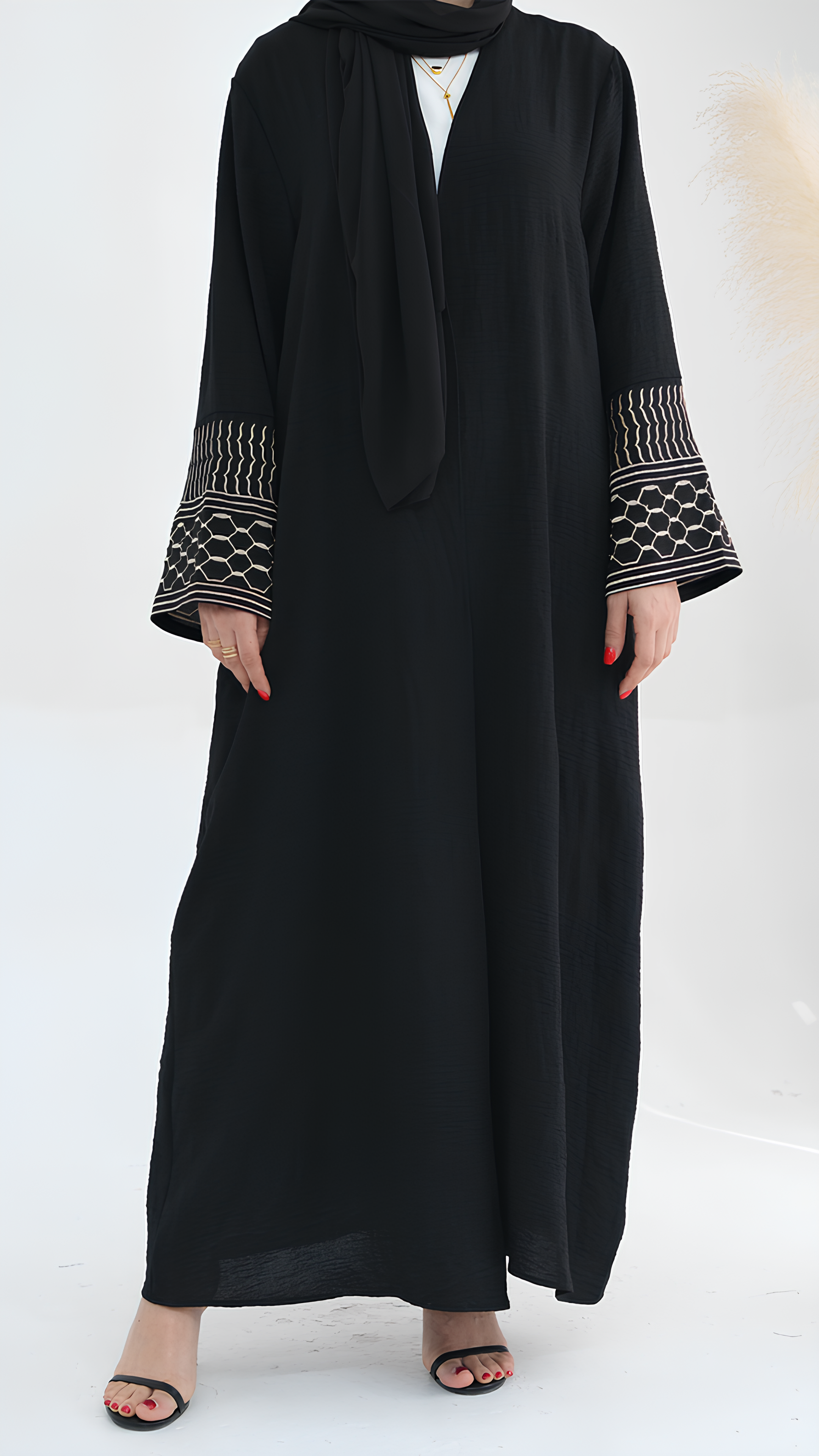 Klassische Keffiyeh-Abaya