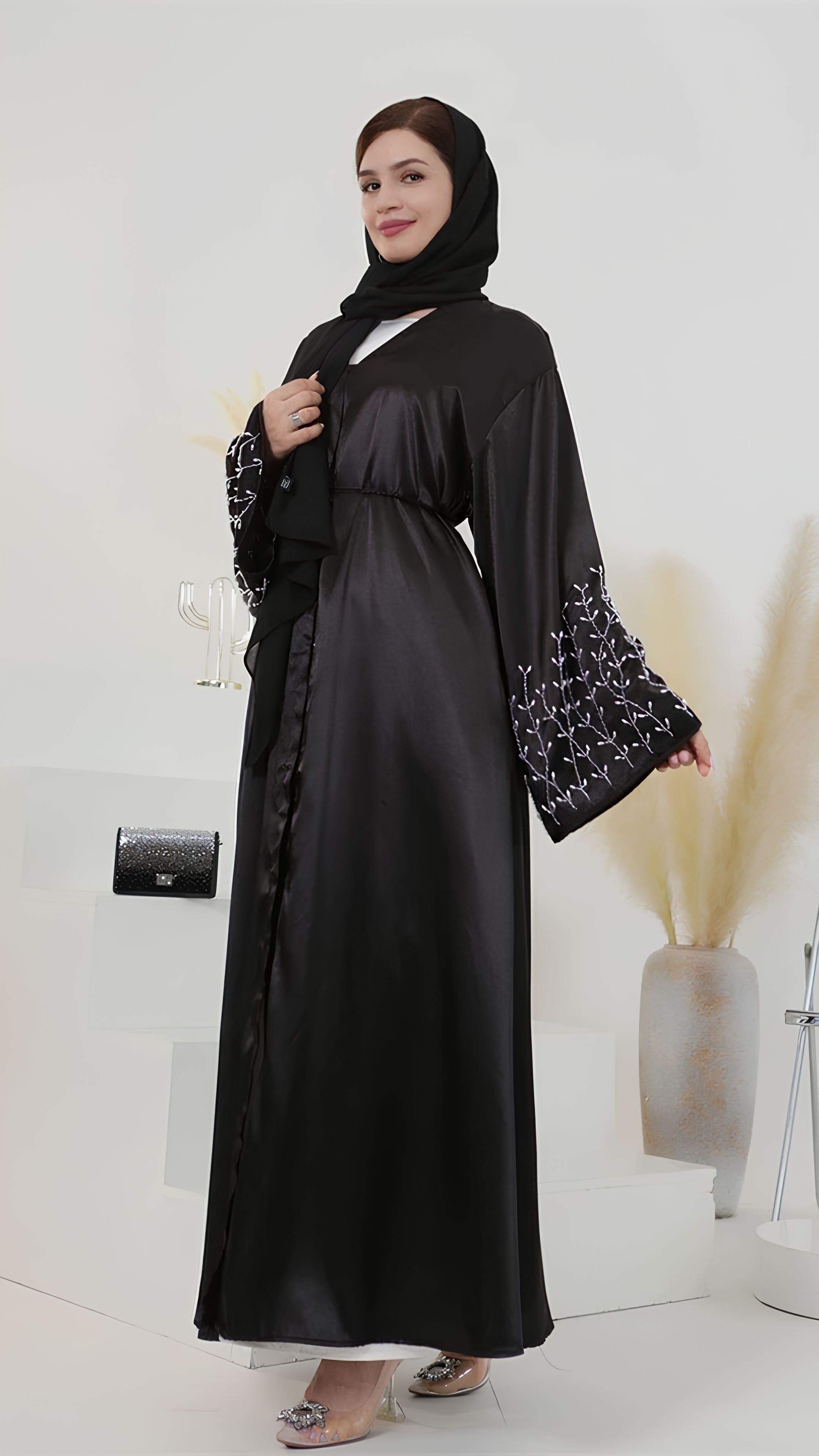 Abaya d'élégance royale