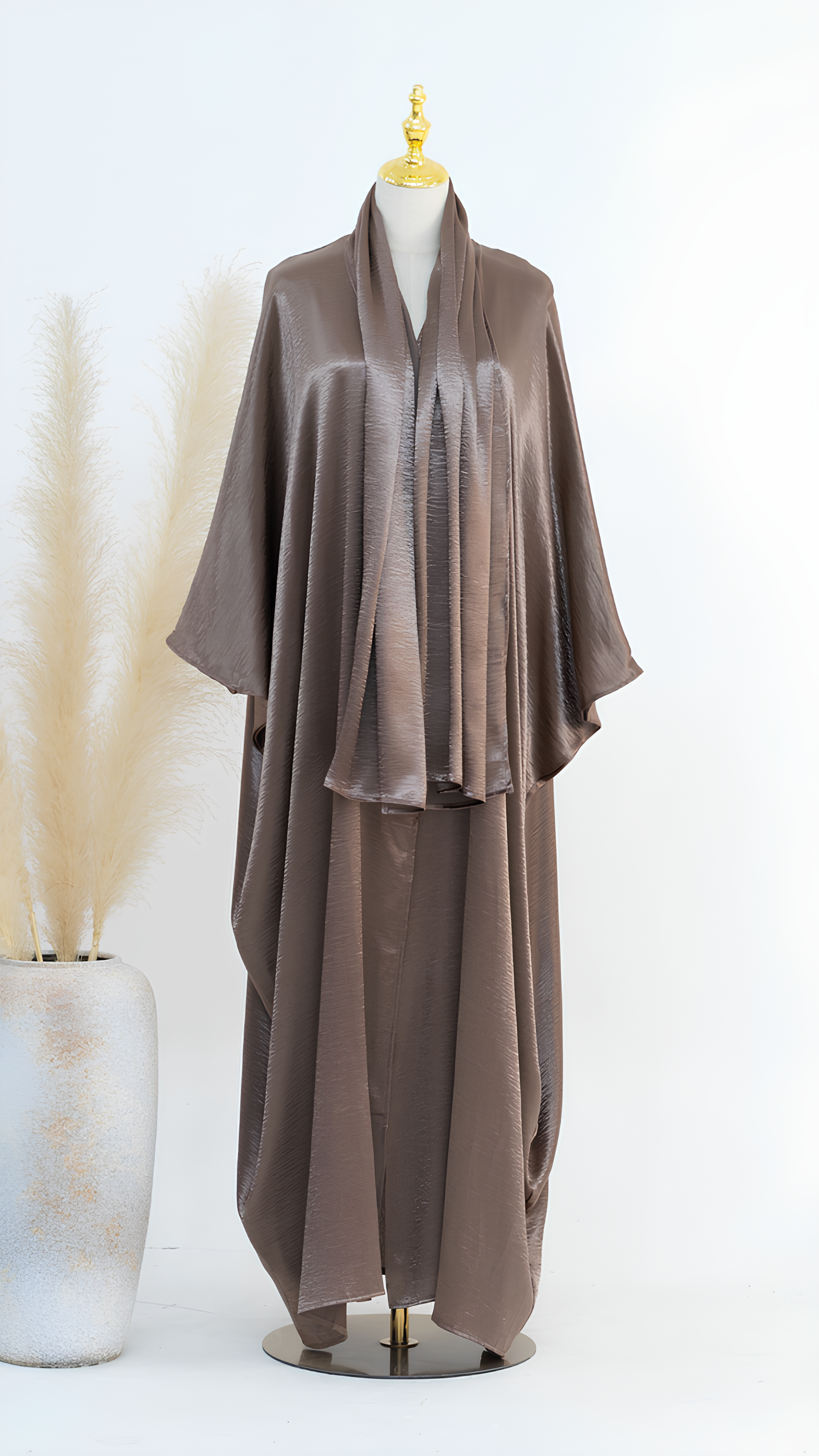 Silken Shadow Abaya