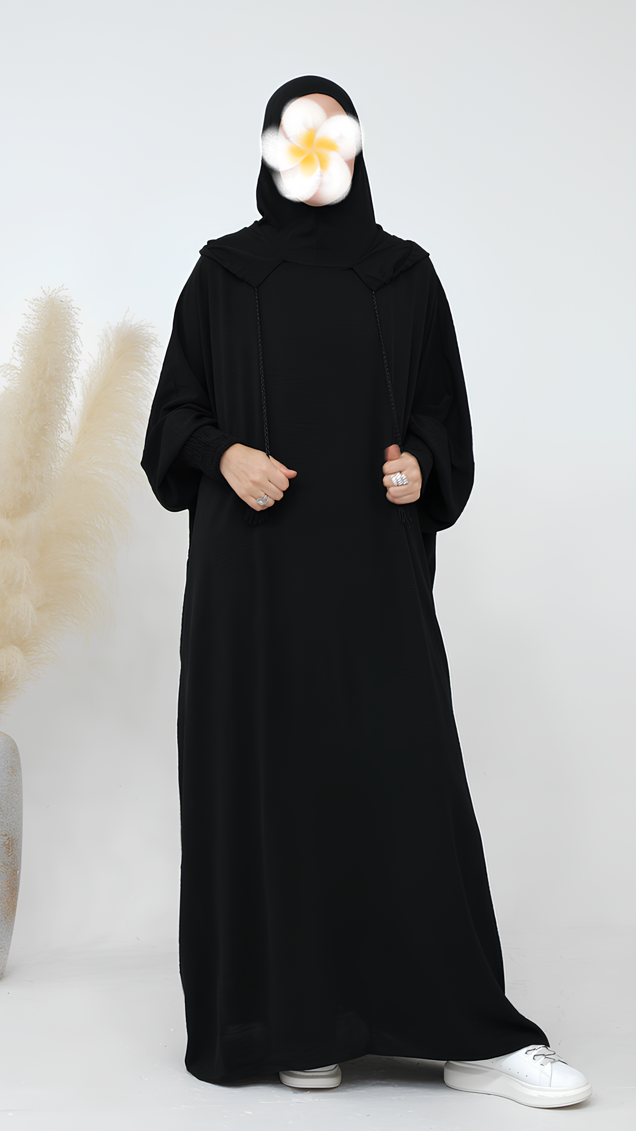 Abaya mit Kapuze