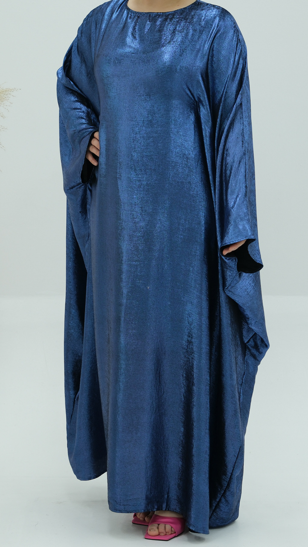 Metallic Butterfly Abaya