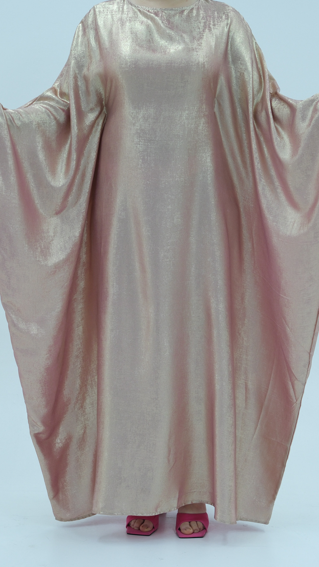 Metallic Butterfly Abaya