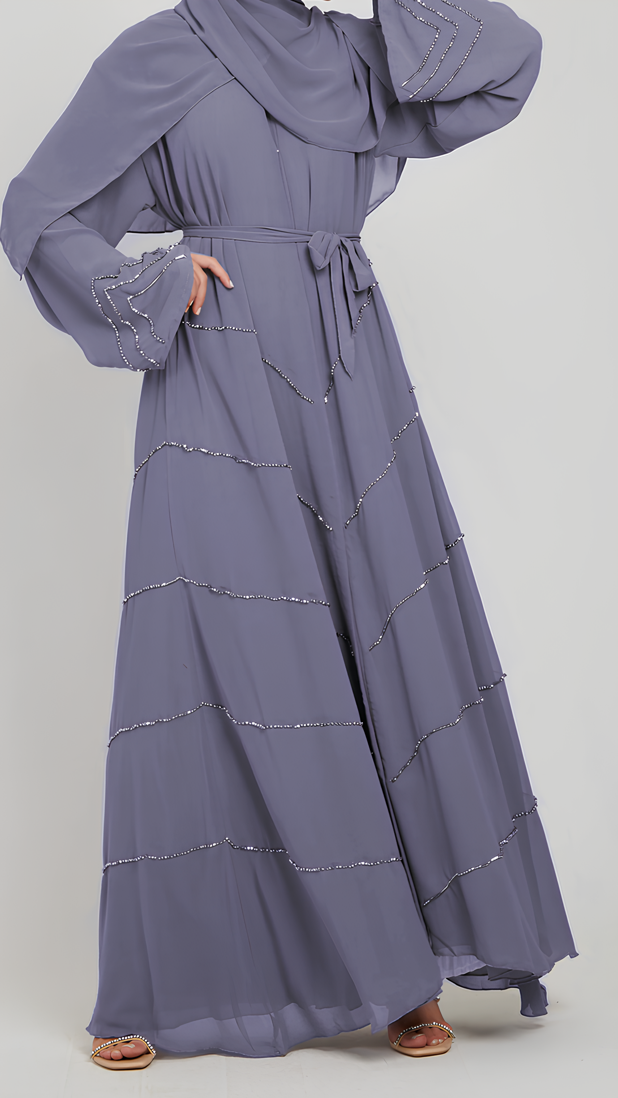 Velvet Dusk Abaya