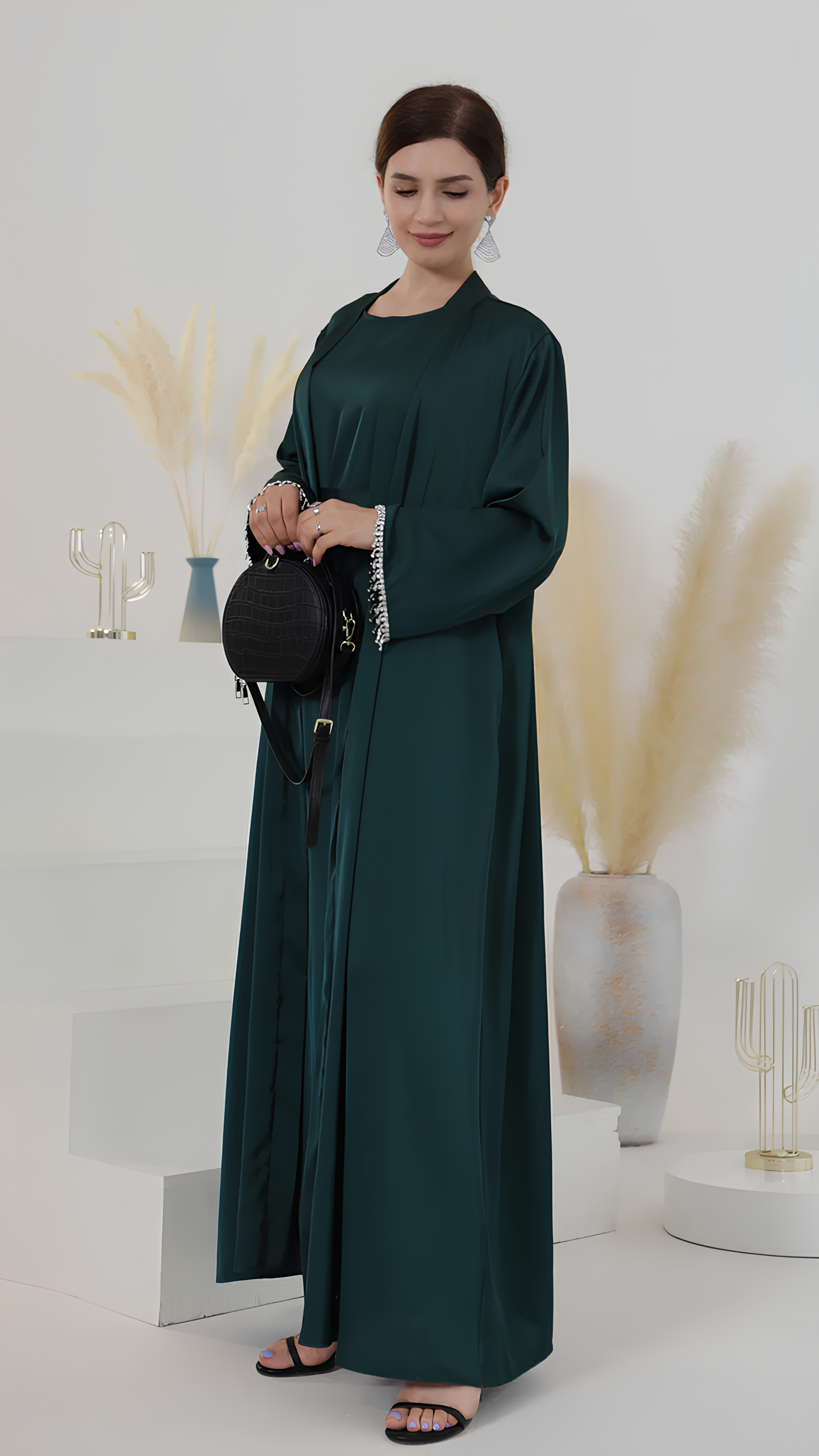 Kimono mit Diamanten, Abaya