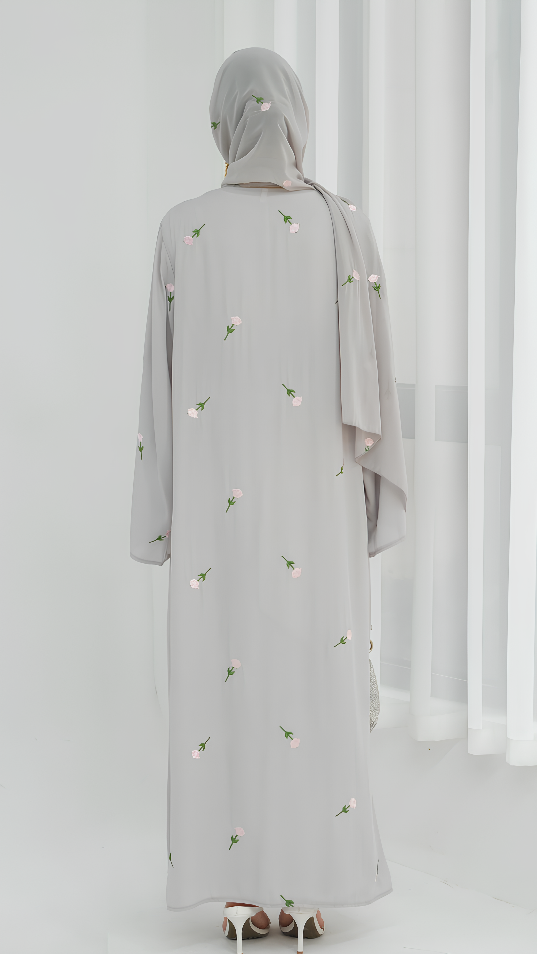 Aether Bloom Abaya