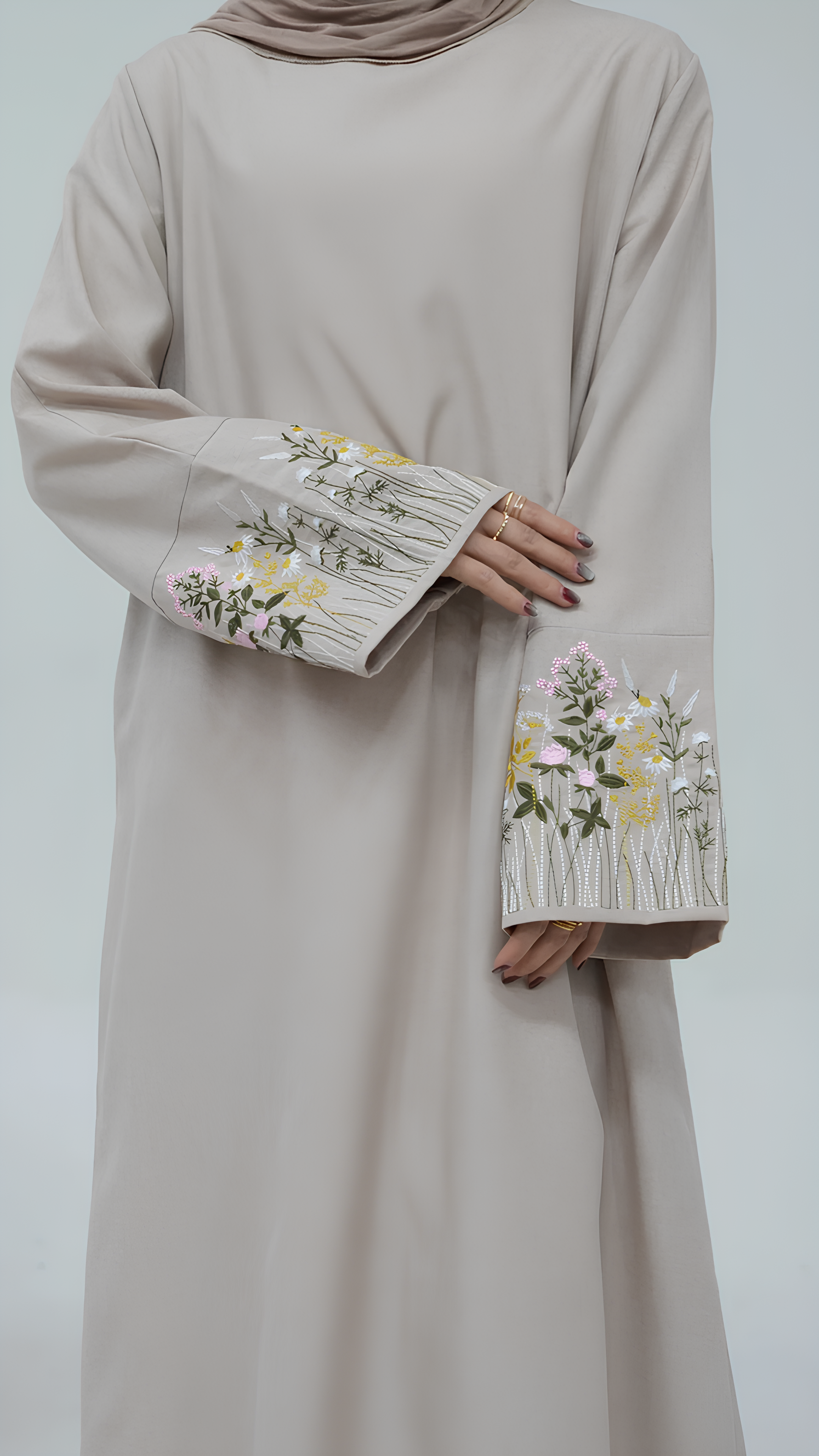 Closed Flower Abaya