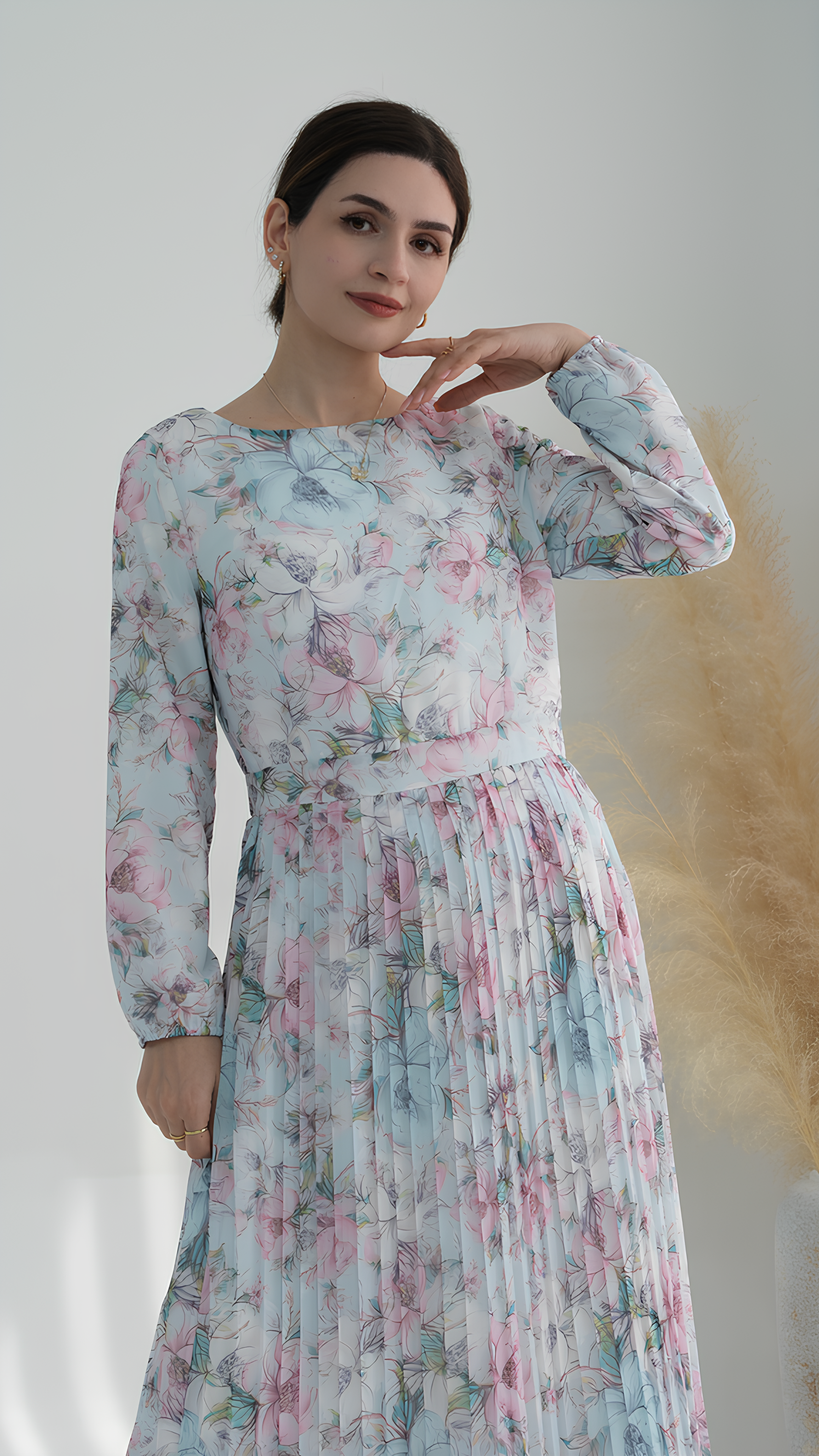 Floral Serenity Dress