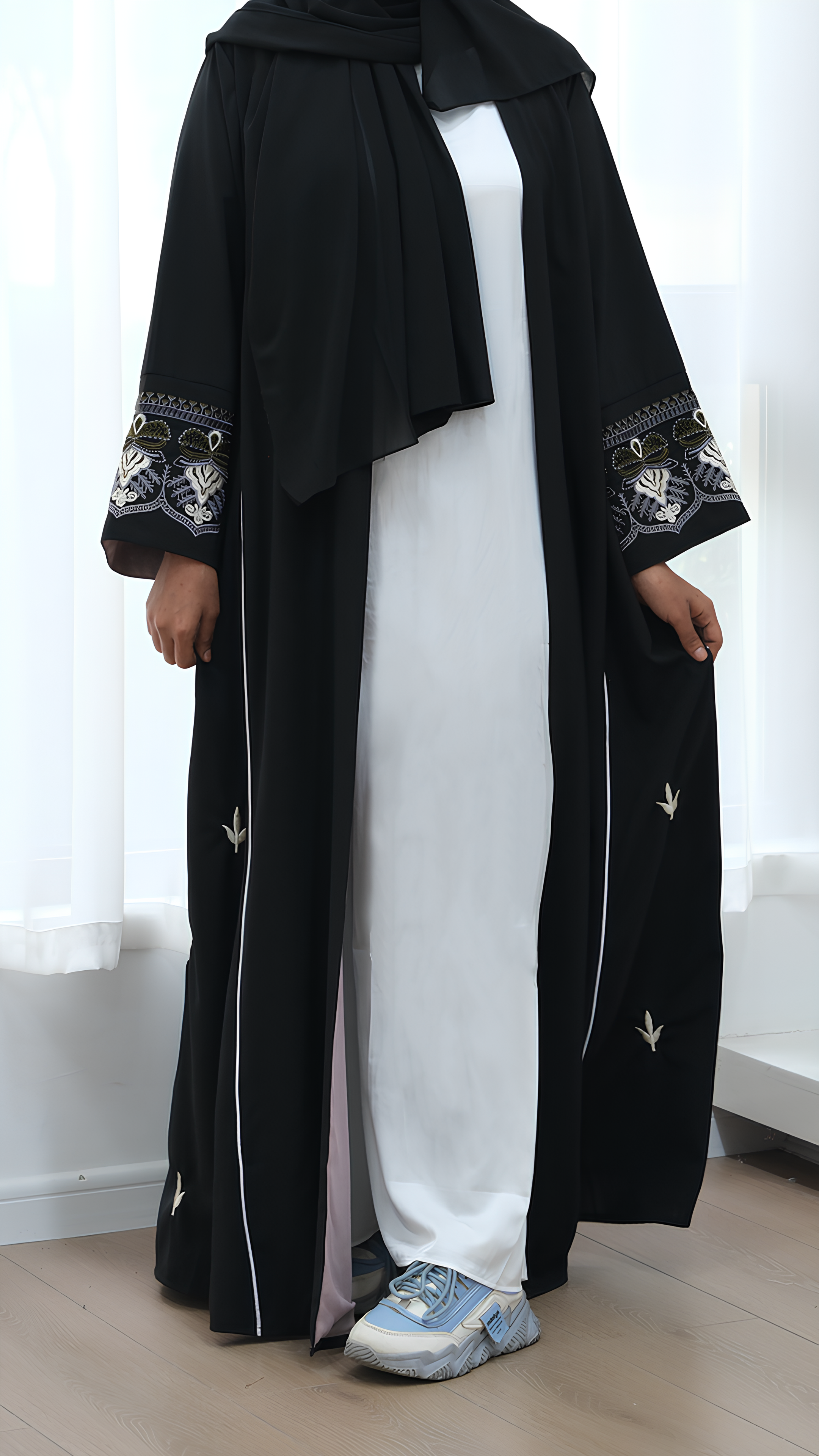 Mystische, verzierte Abaya