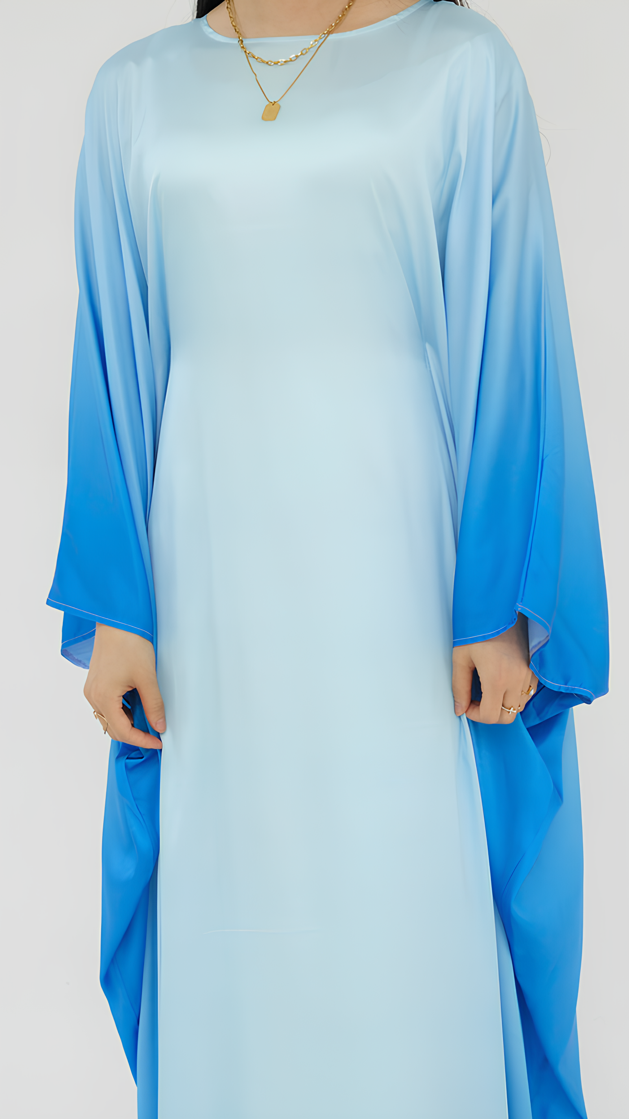 Gradient Butterfly Abaya