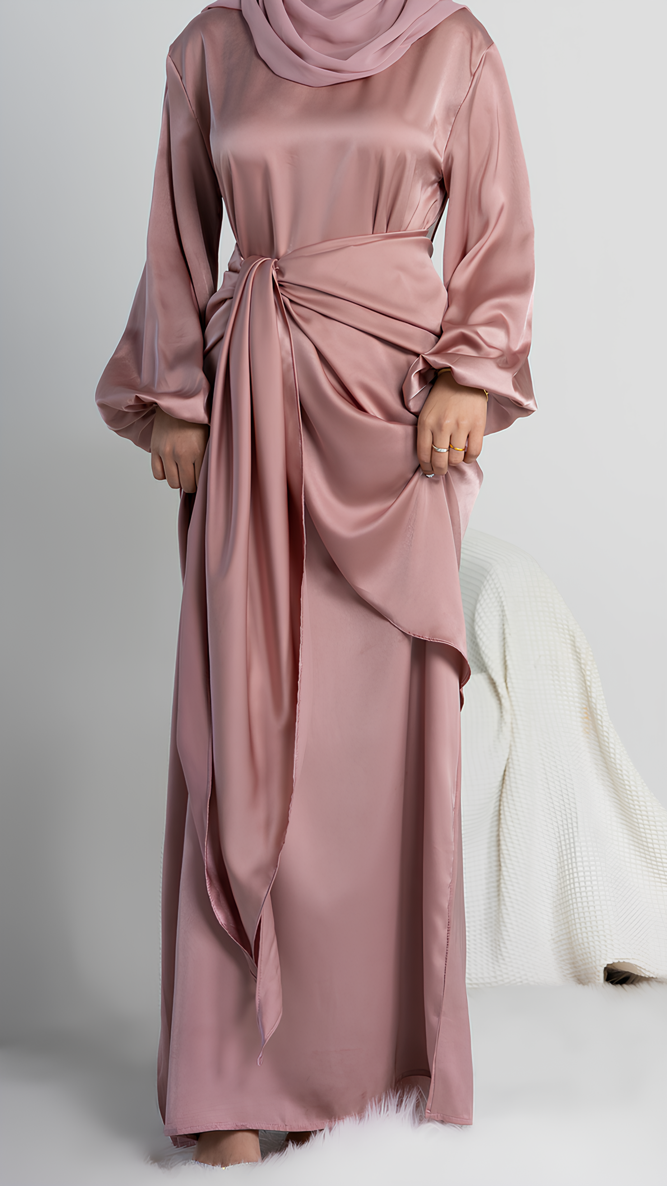 Luminous Pearl Abaya