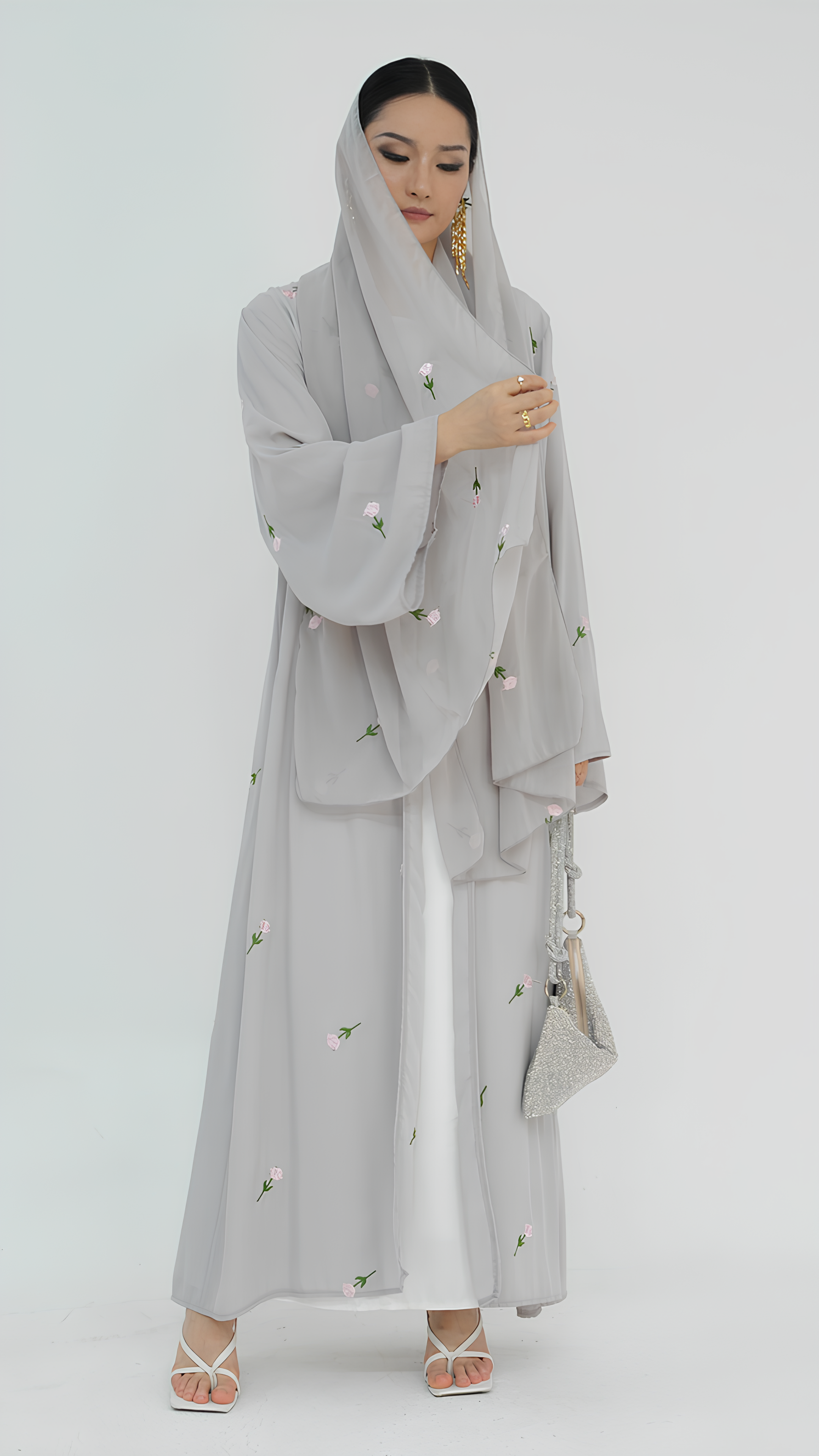 Aether Bloom Abaya