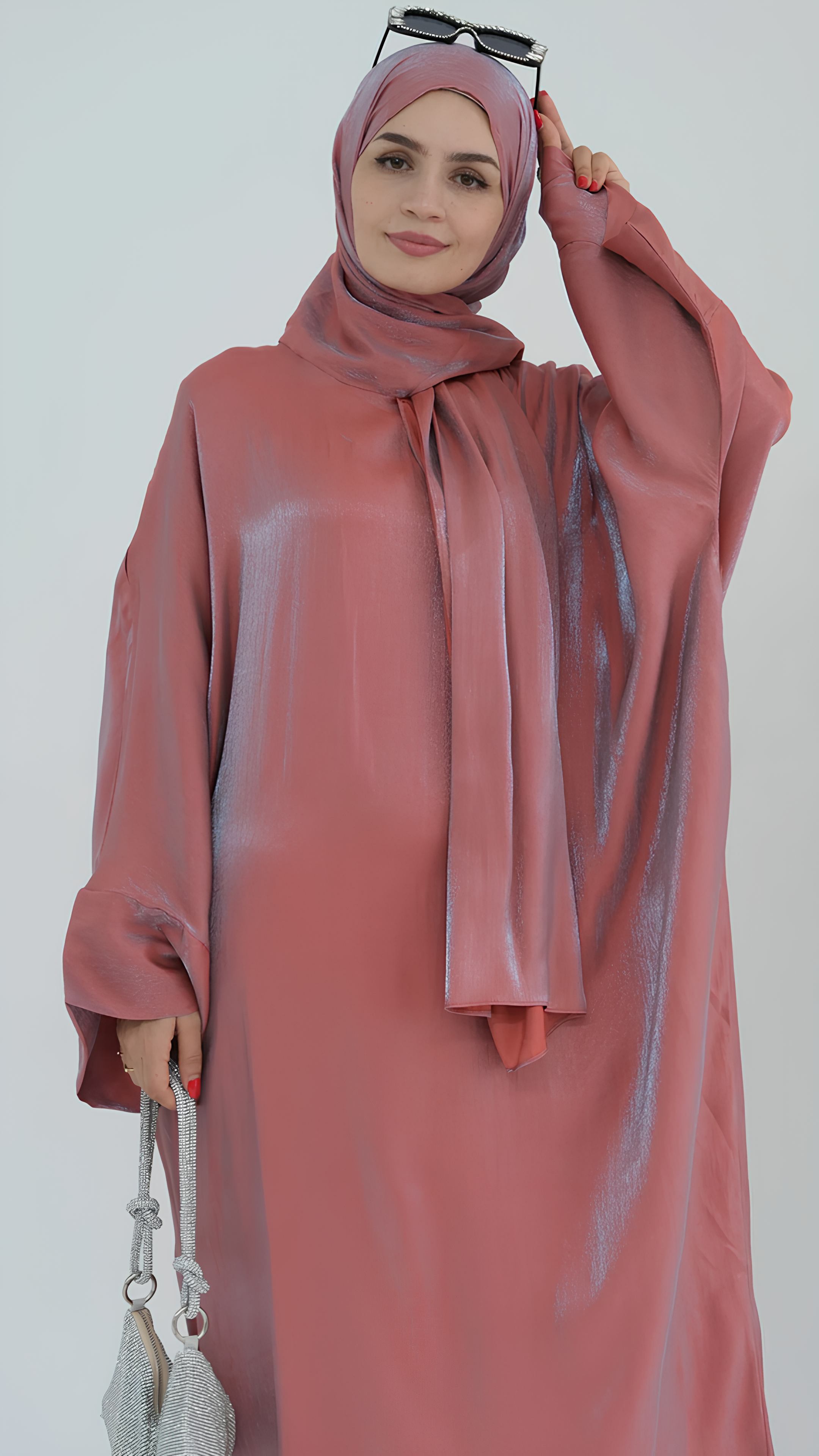 Abaya majestueuse scintillante