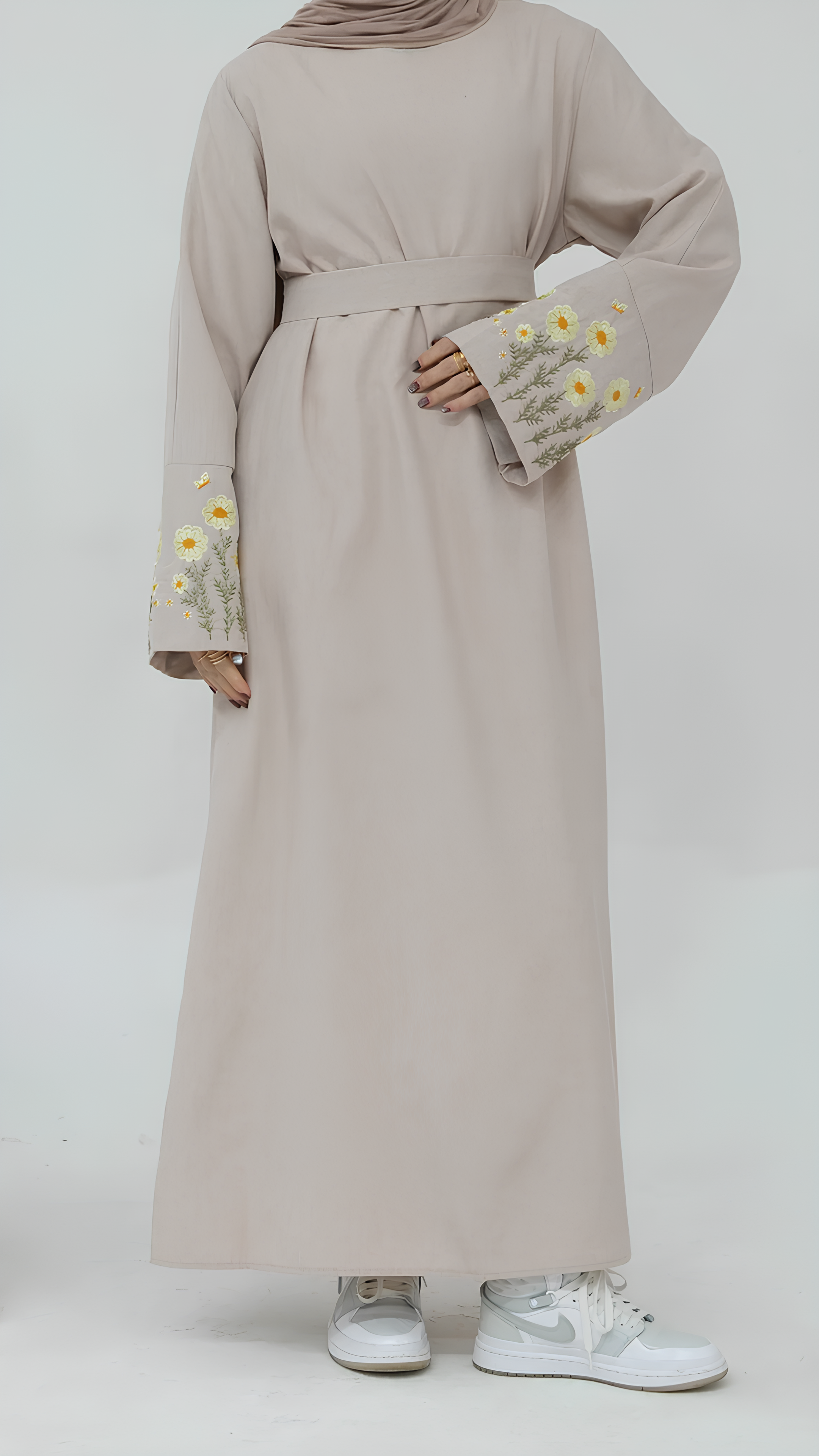 Closed Flower Abaya