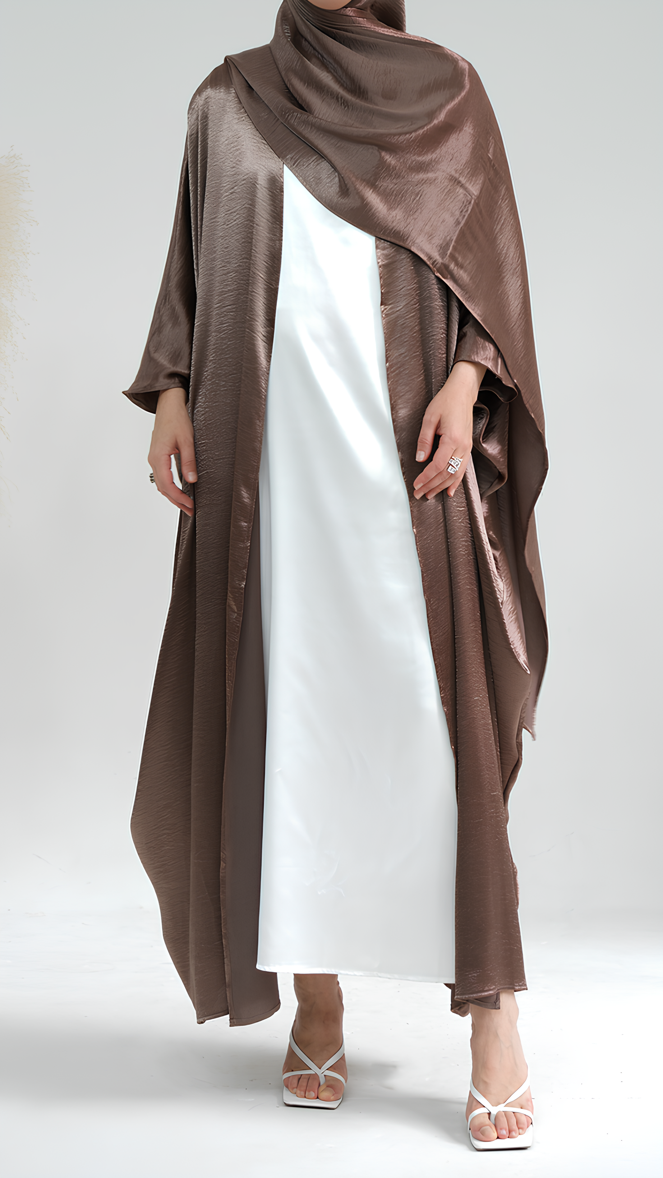 Silken Shadow Abaya