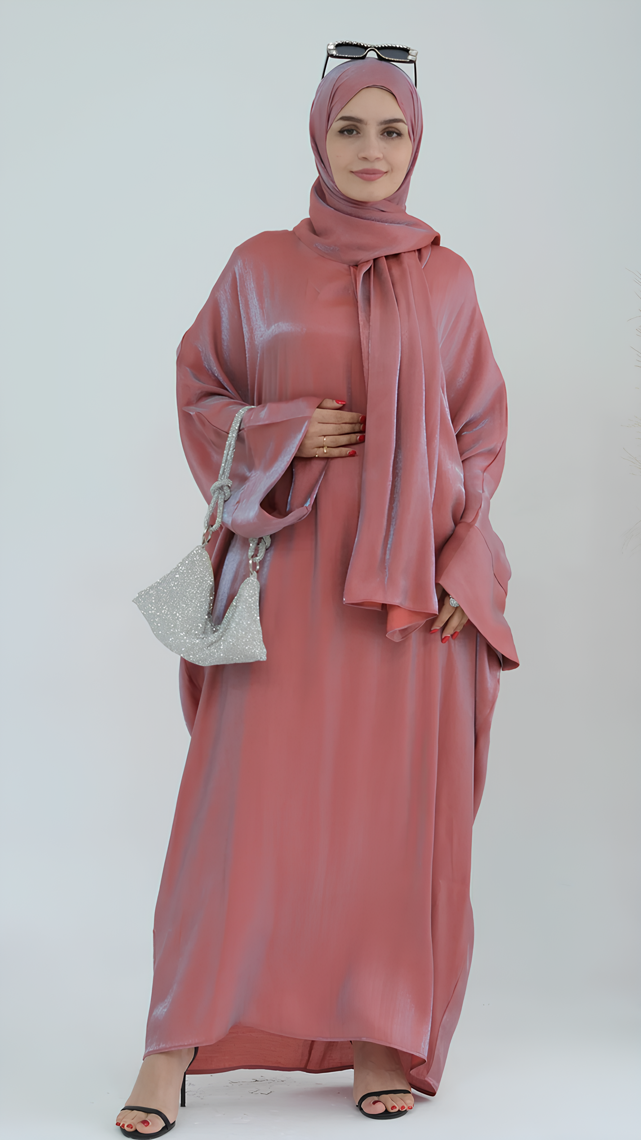 Abaya majestueuse scintillante