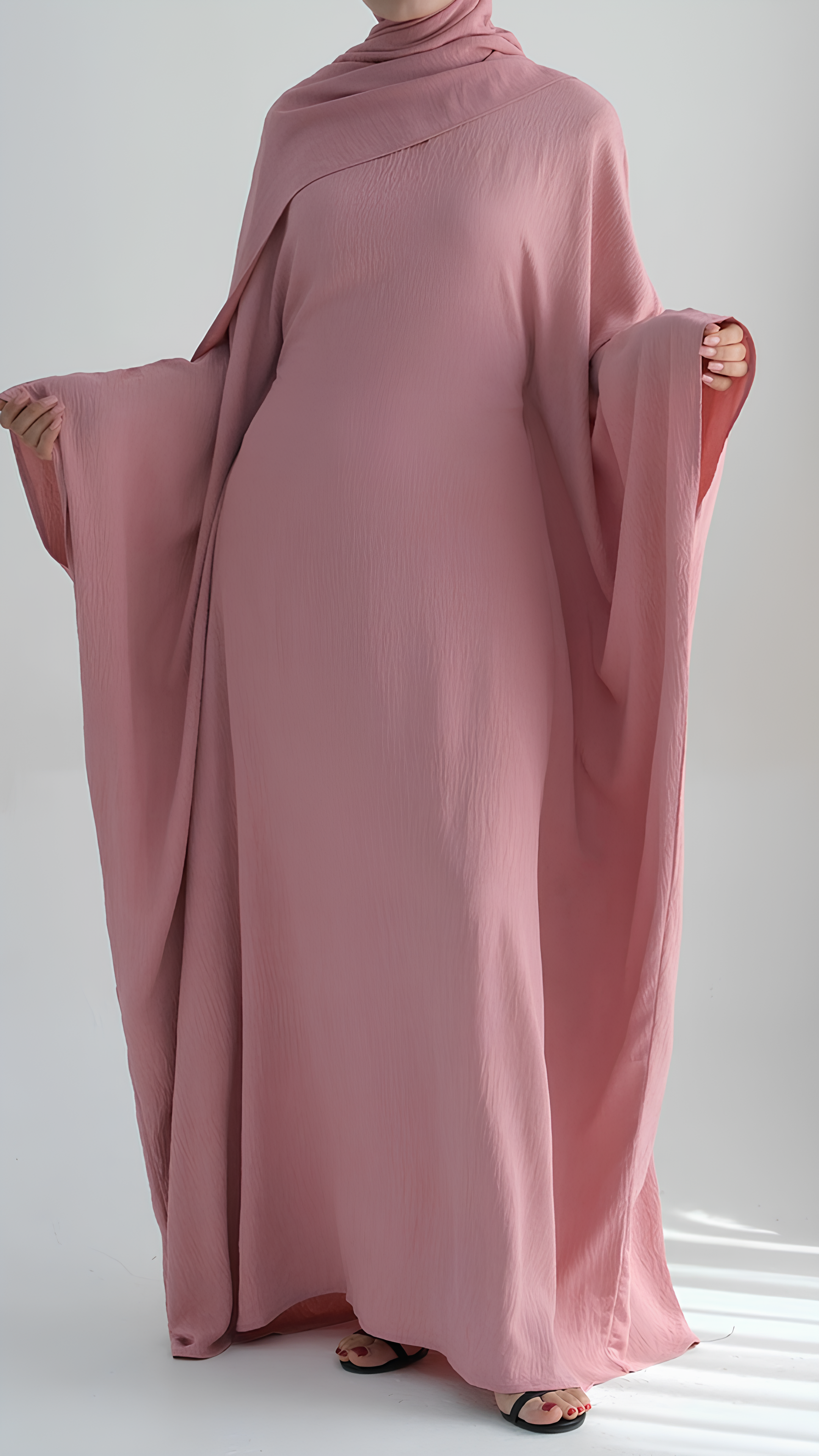 Abaya Papillon Fermée