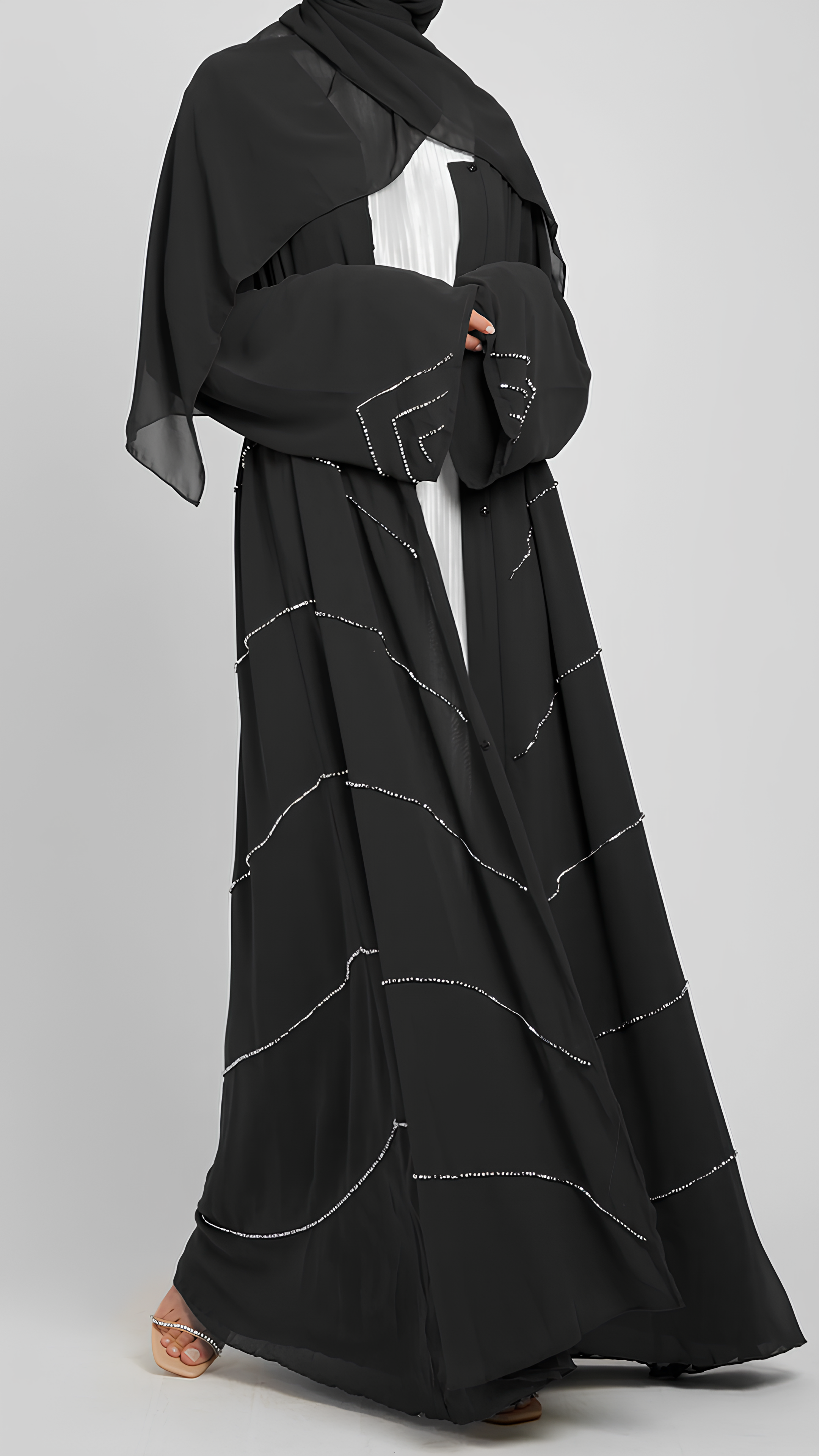 Velvet Dusk Abaya