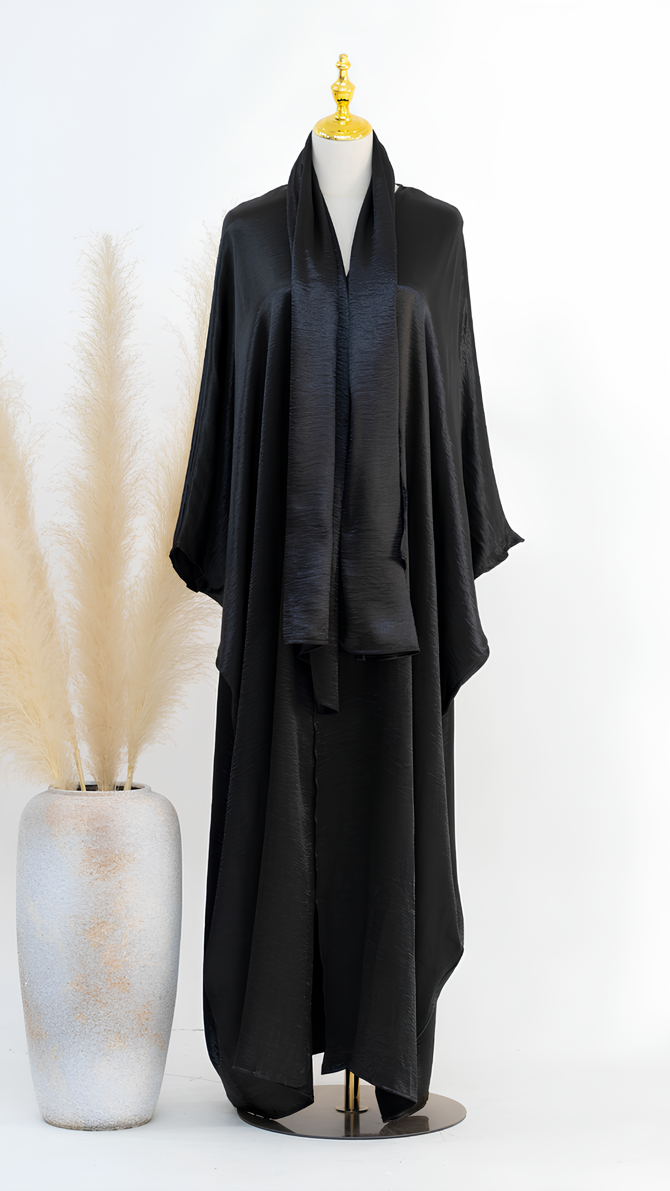 Silken Shadow Abaya