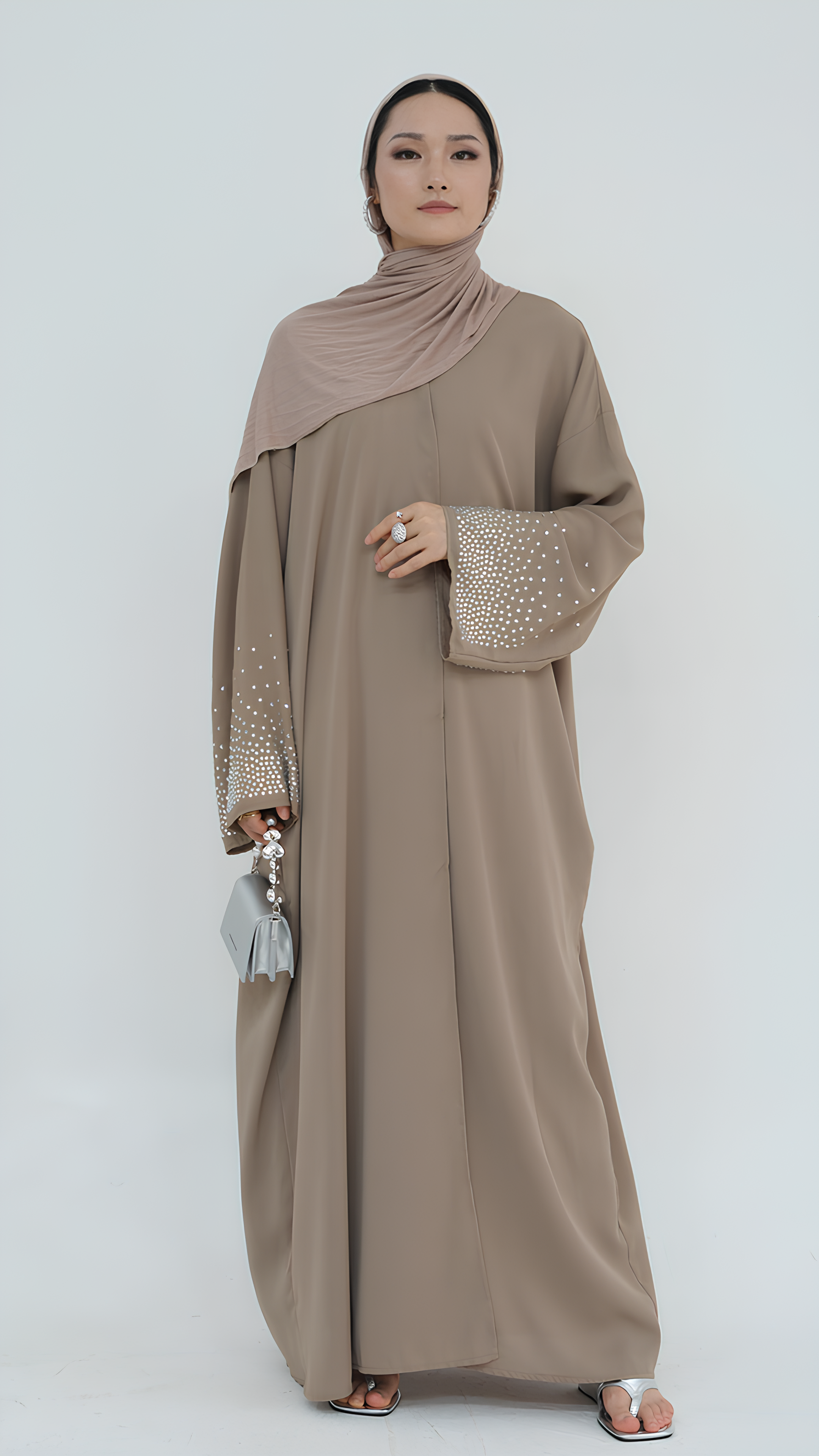 Midnight Sparkle Abaya