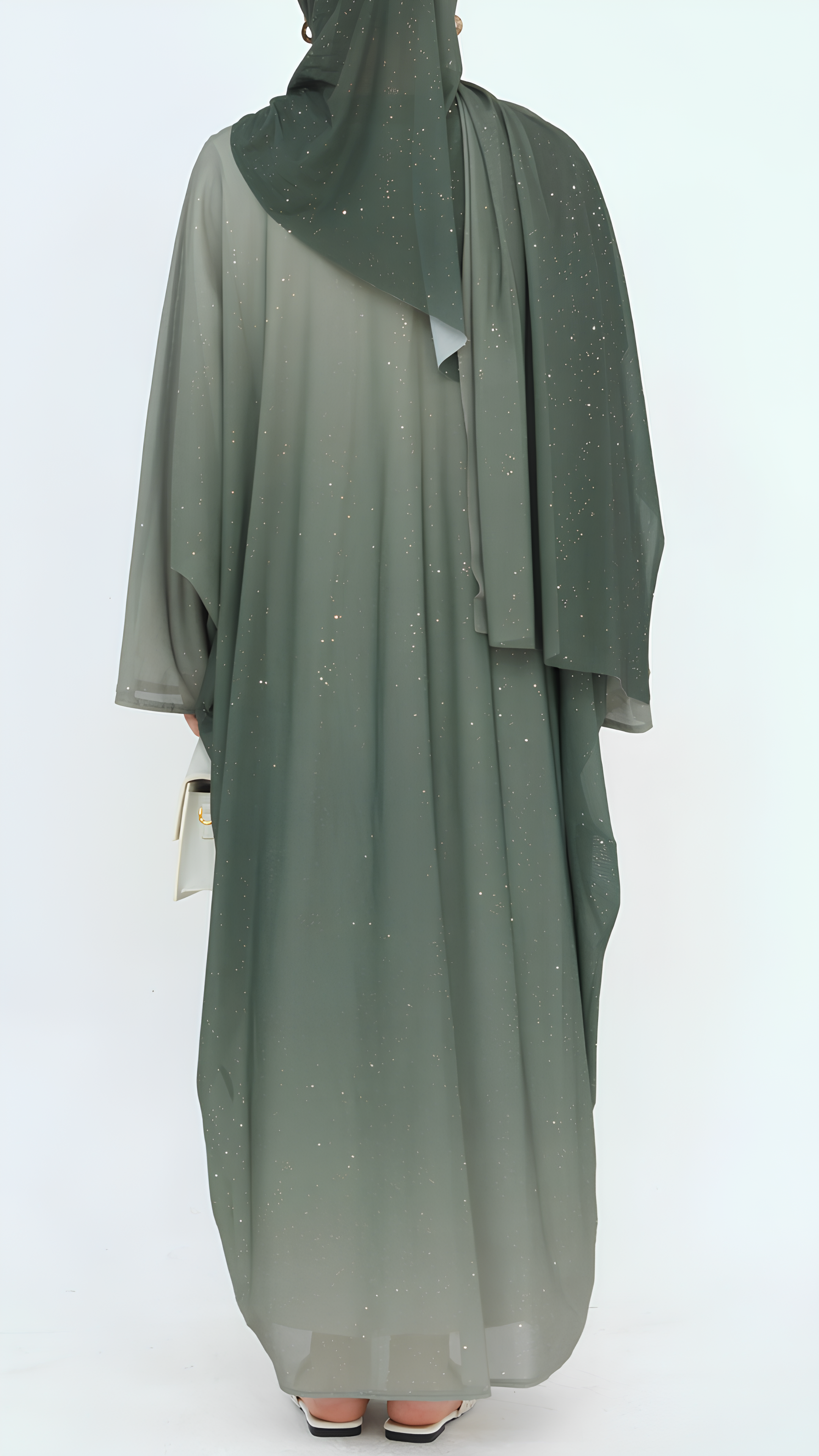 Majestätisches Glitzer-Abaya