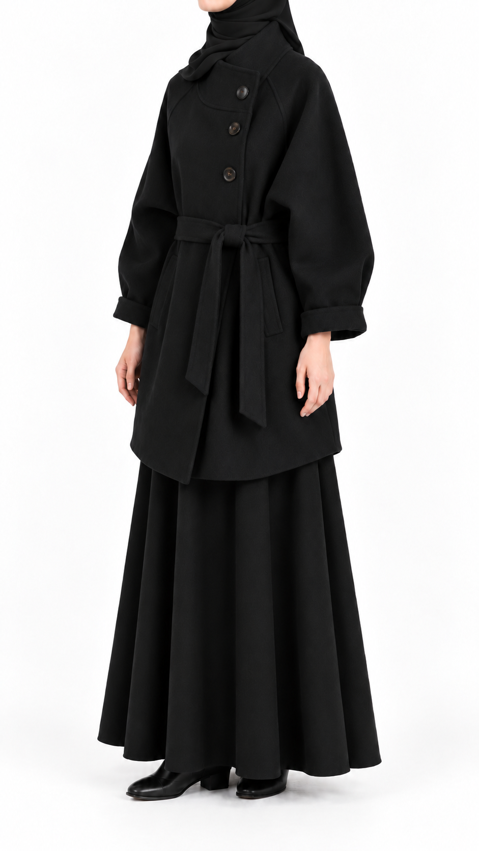 Aset Poncho Coat