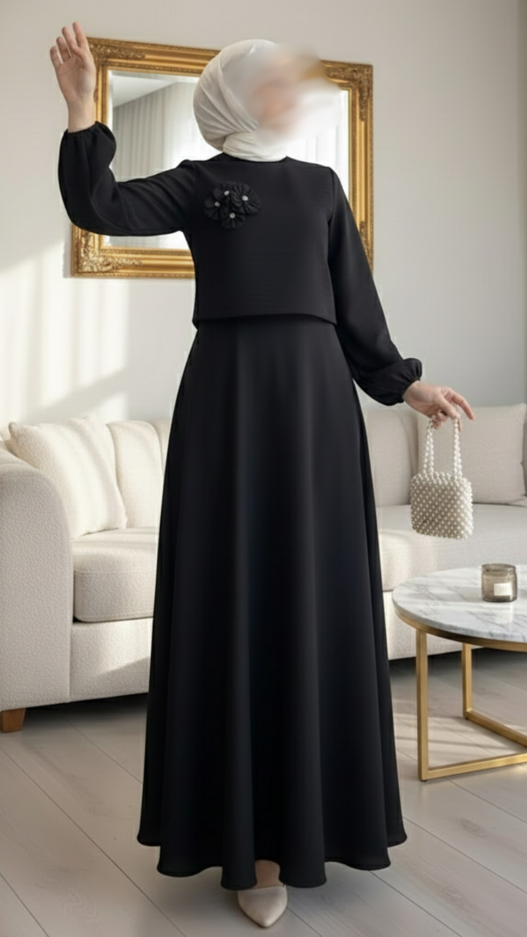 Avelyn 2 Piece Set Abaya