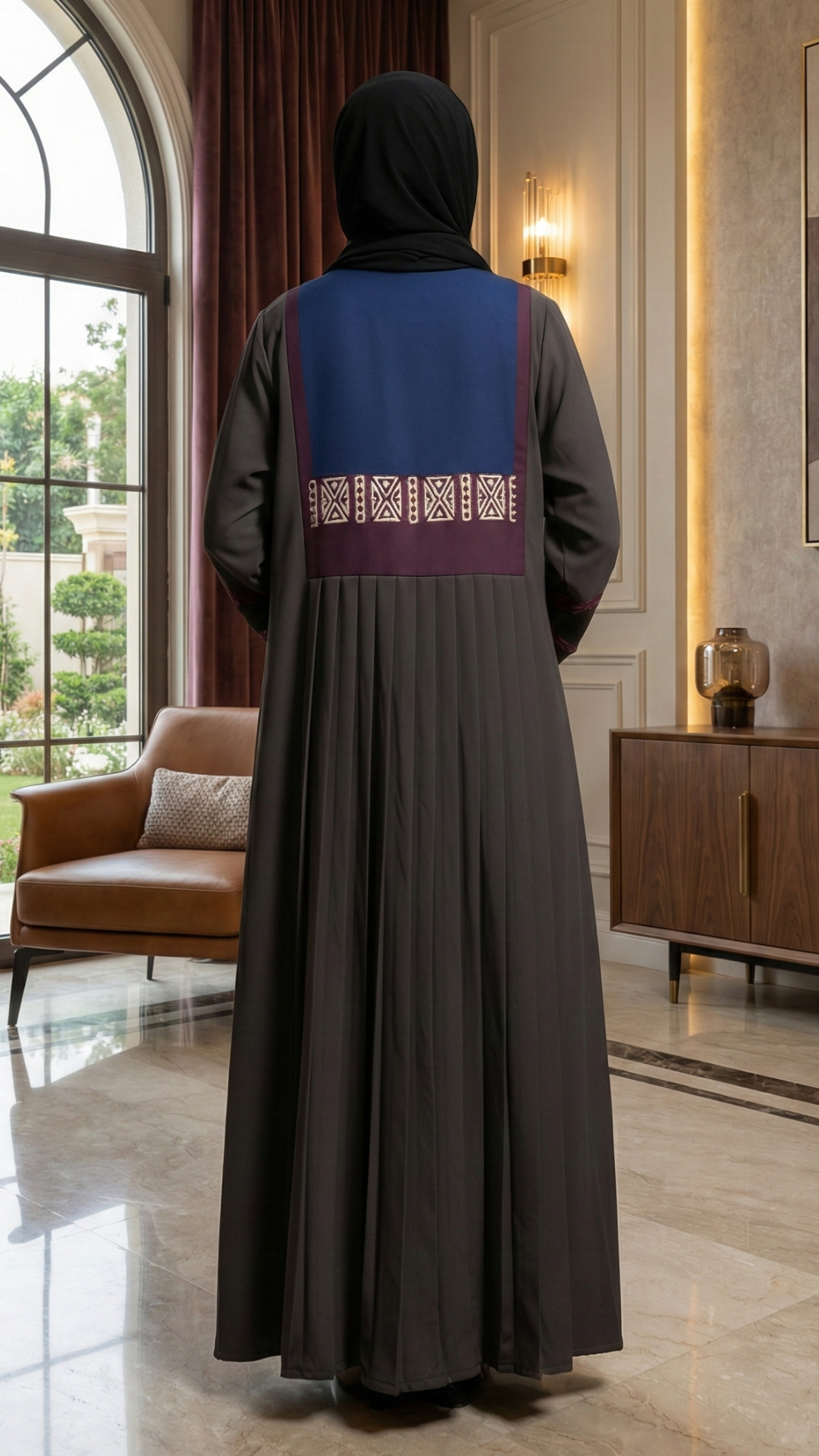 Anira Pleated Abaya