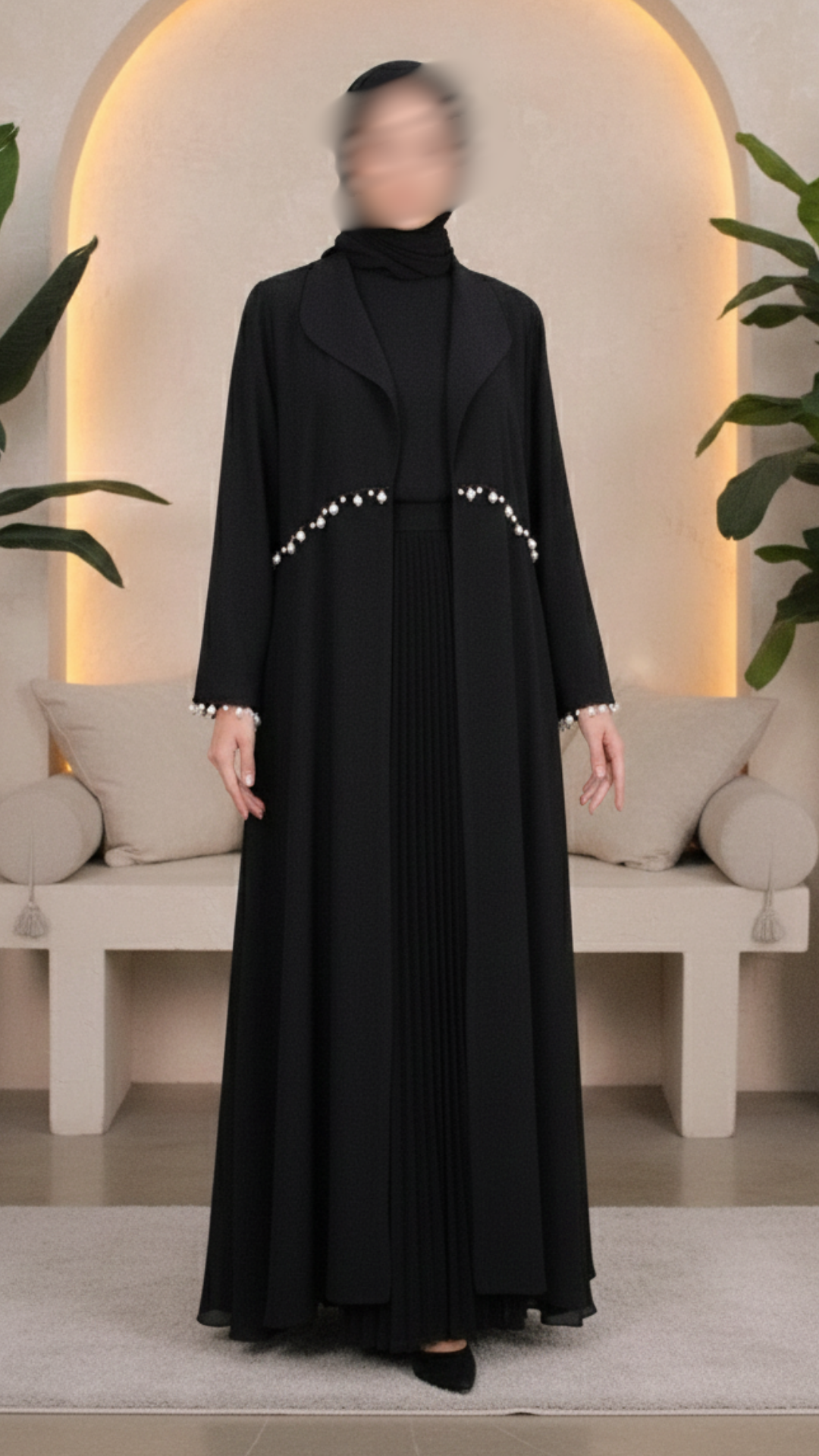 Black Pearl Abaya