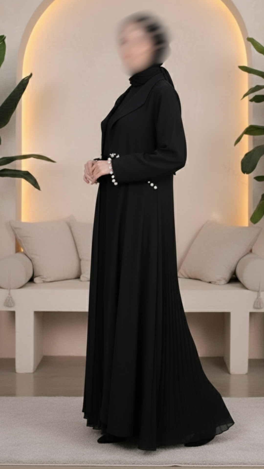 Black Pearl Abaya