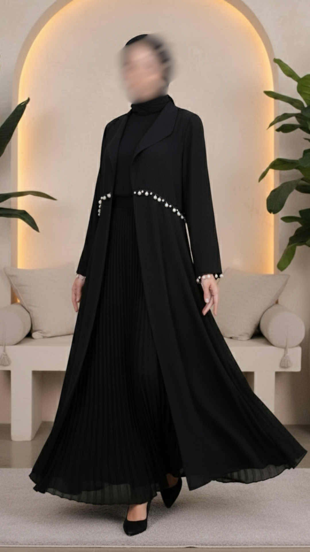 Black Pearl Abaya